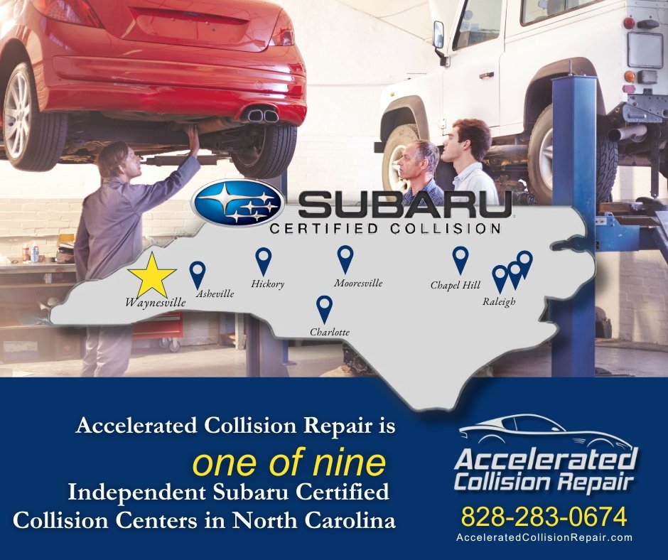 Accelerated Collision Repair | Premier Certified Collision Shop in WNC