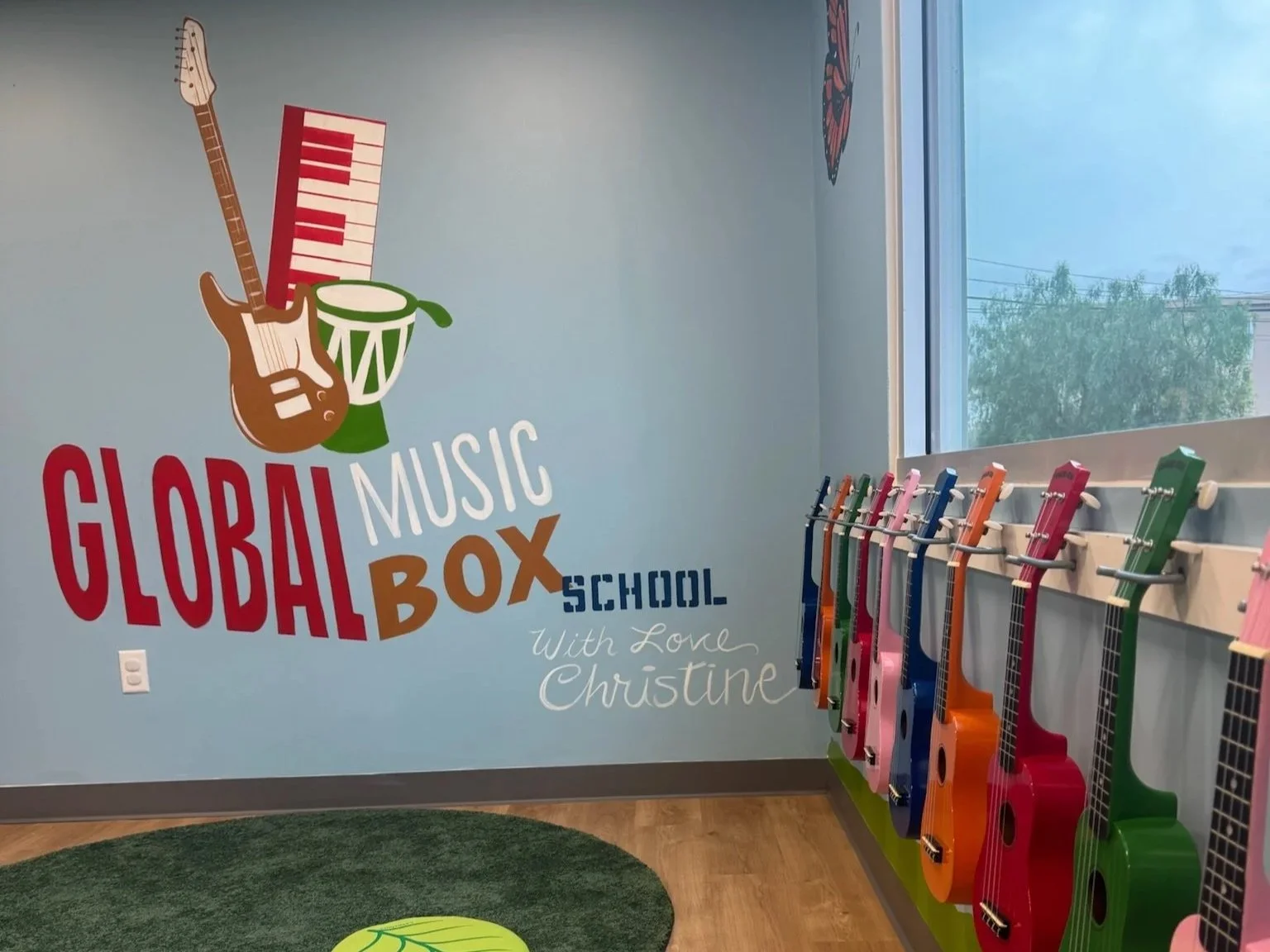 Christine Baumgartner Global Music Box: Precious Lambs Nursery, Long Beach, CA