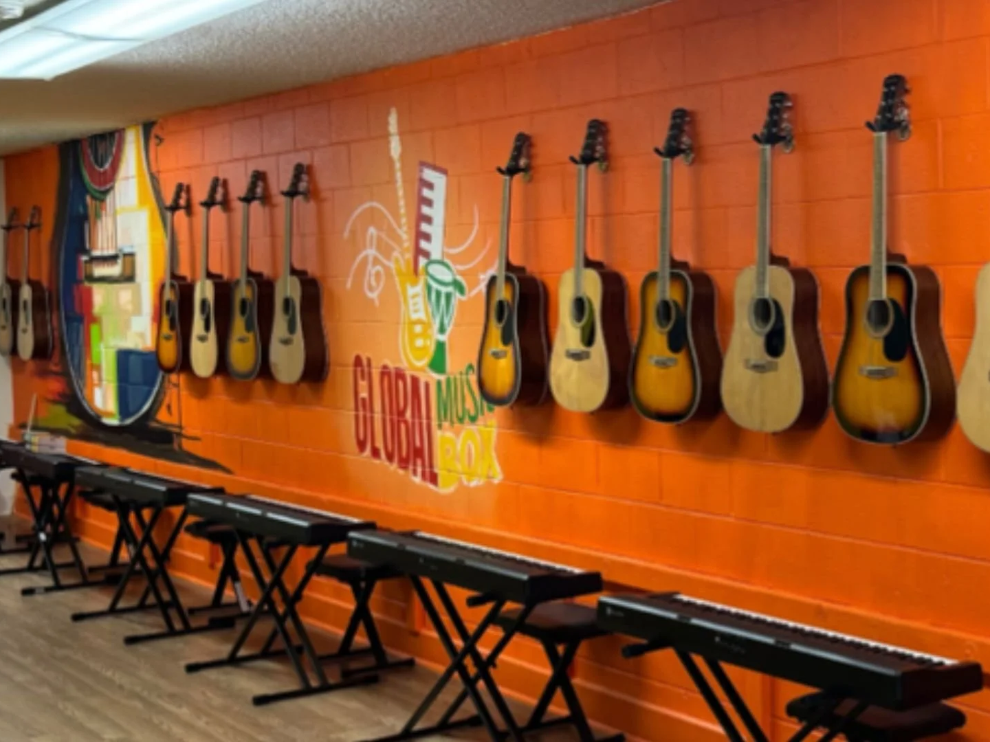 Rick Baker Global Music Box: Dolores Richardson Elementary School, Inglewood, CA