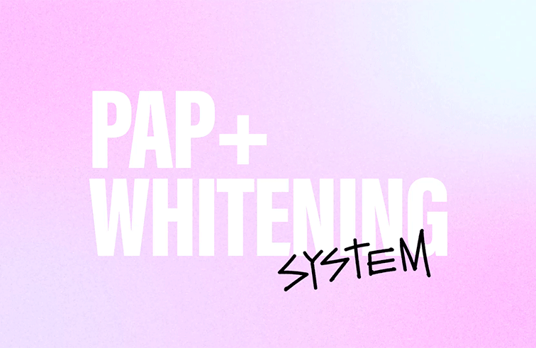 PAP+ Whitening Technology