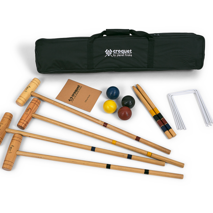 Croquet, $40 to hire ($100 to hire all three games)