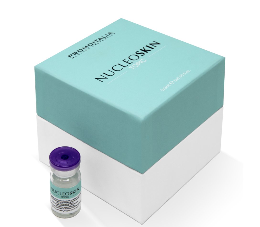 Polynucleotides combined with the cosmetic benefit of Hyaluronic Acid.