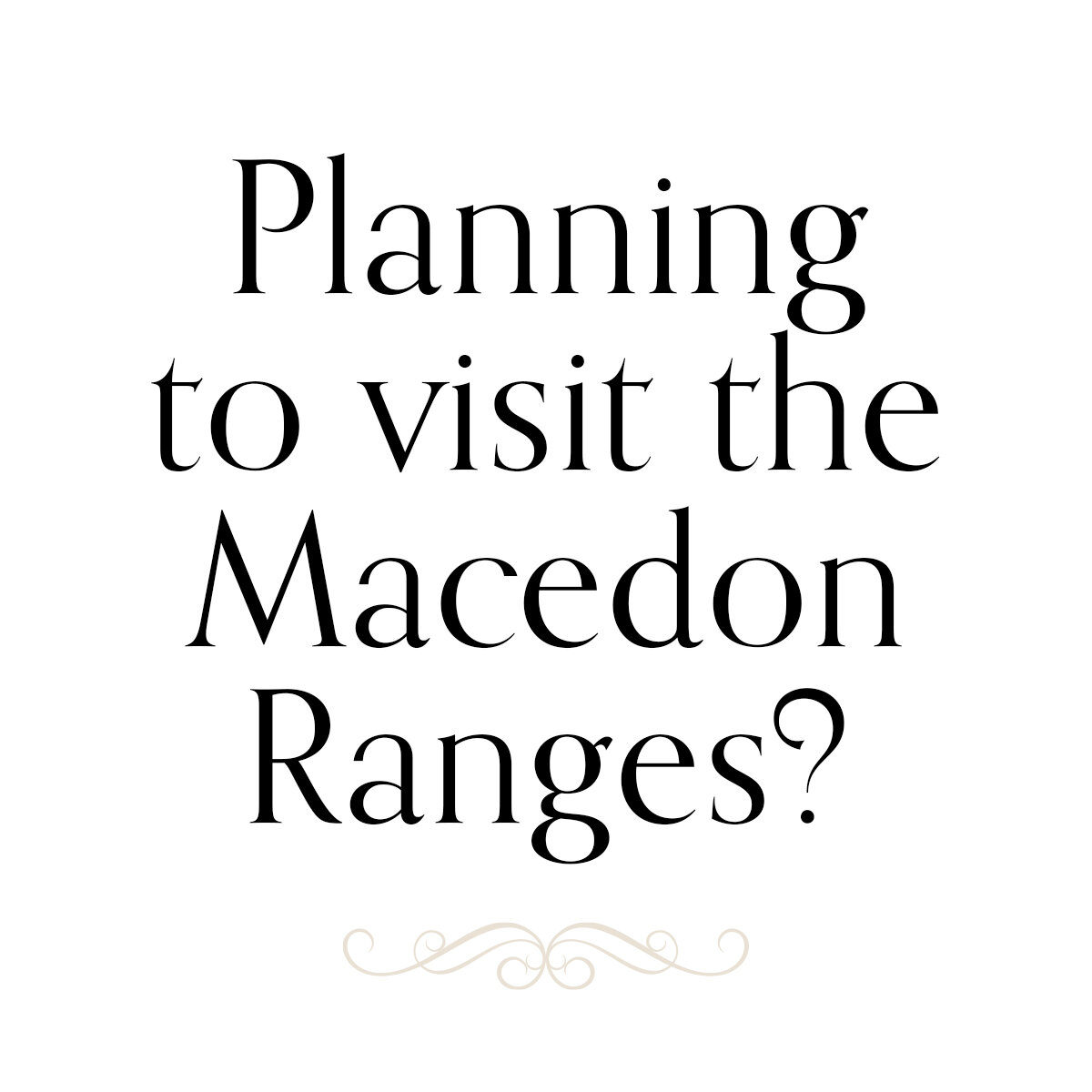 There's always plenty to see and do in the Macedon Ranges and the picturesque town of Lancefield is the perfect place to base yourself. 

Join us for the Autumn Festival 
https://www.visitmacedonranges.com/autumn-festival/

And if Lancefield's the pe