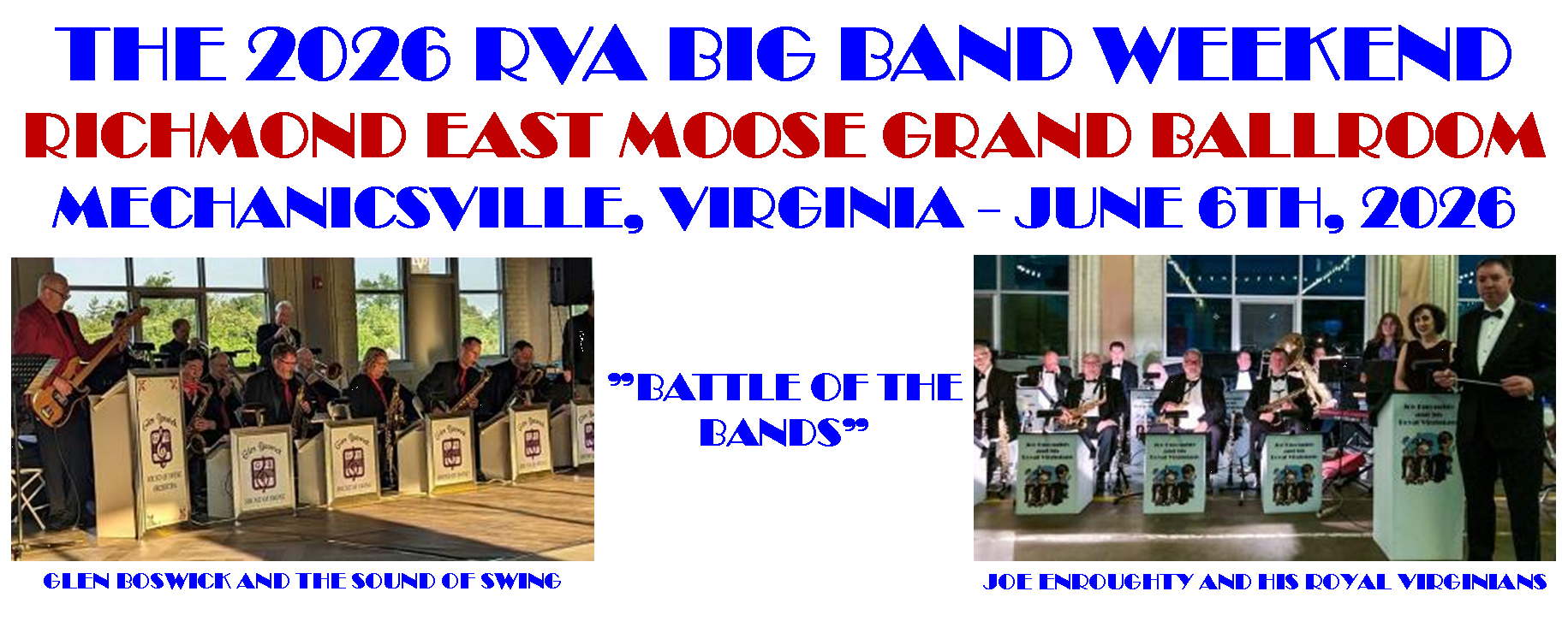 2026 RVA Big Band Weekend