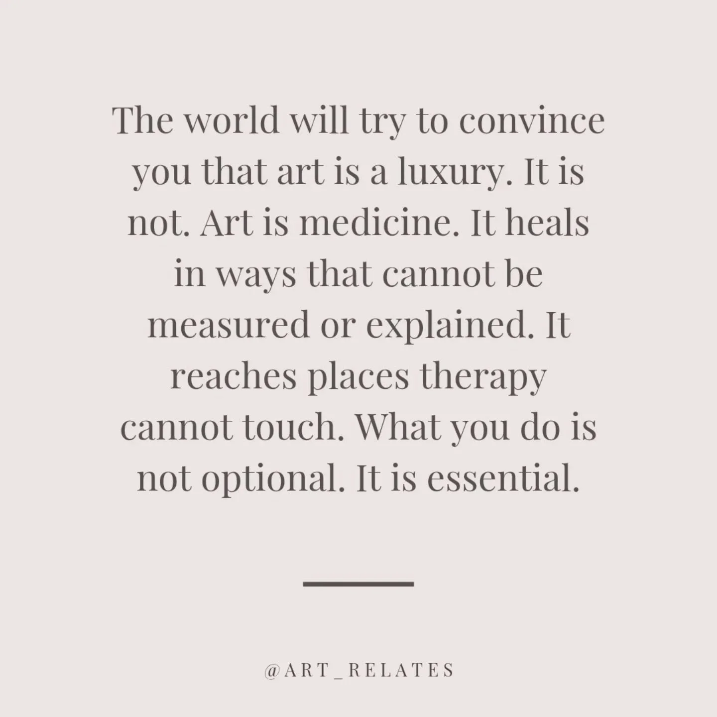 Art is medicine.
#thoughtoftheday #artismedicine #soulfood #whatreallymatters #becreative #creativity #artmatters #loveart
