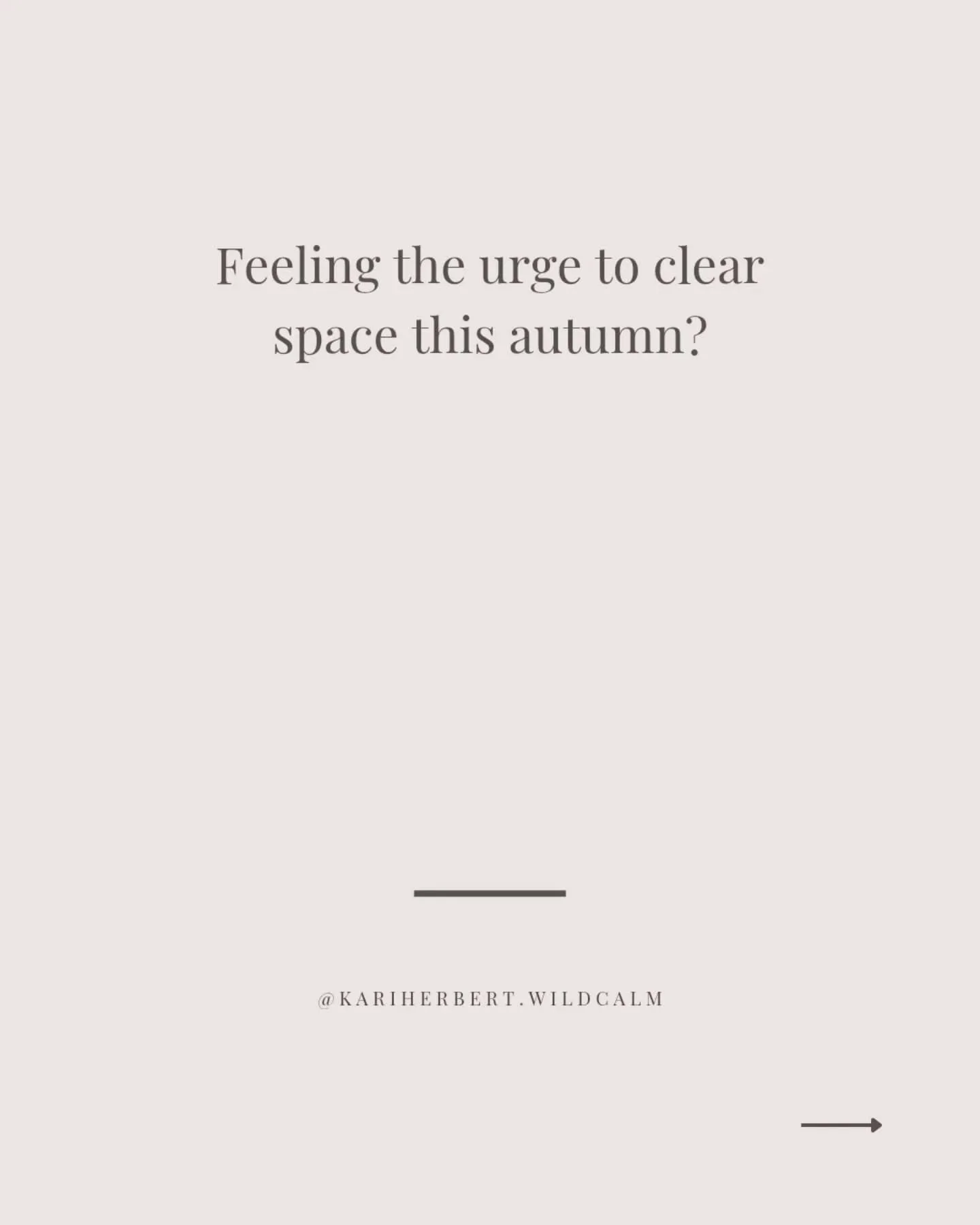Autumn is nature's invitation to let go.

The 27/9 method is one of my favourite seasonal, mindful rituals to clear clutter, and invite in more clarity and ease.

Rooted in Feng Shui, it is a simple but potent practice of clearing 27 items each day f