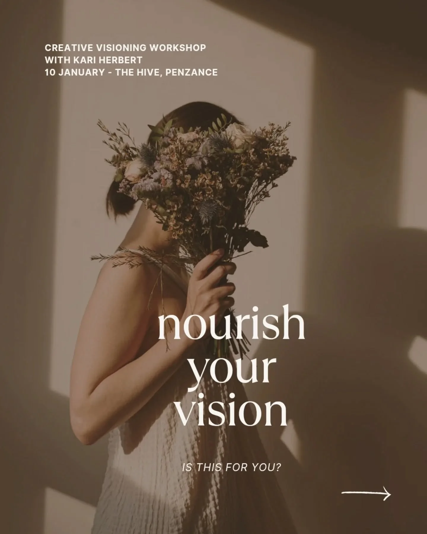 Workshop incoming!

Nourish Your Vision is for those who want to tend to their vision for 2026 with curiosity, playfulness and embodied presence.

It is for thoughtful souls who want to begin the year feeling nourished, inspired and connected to what