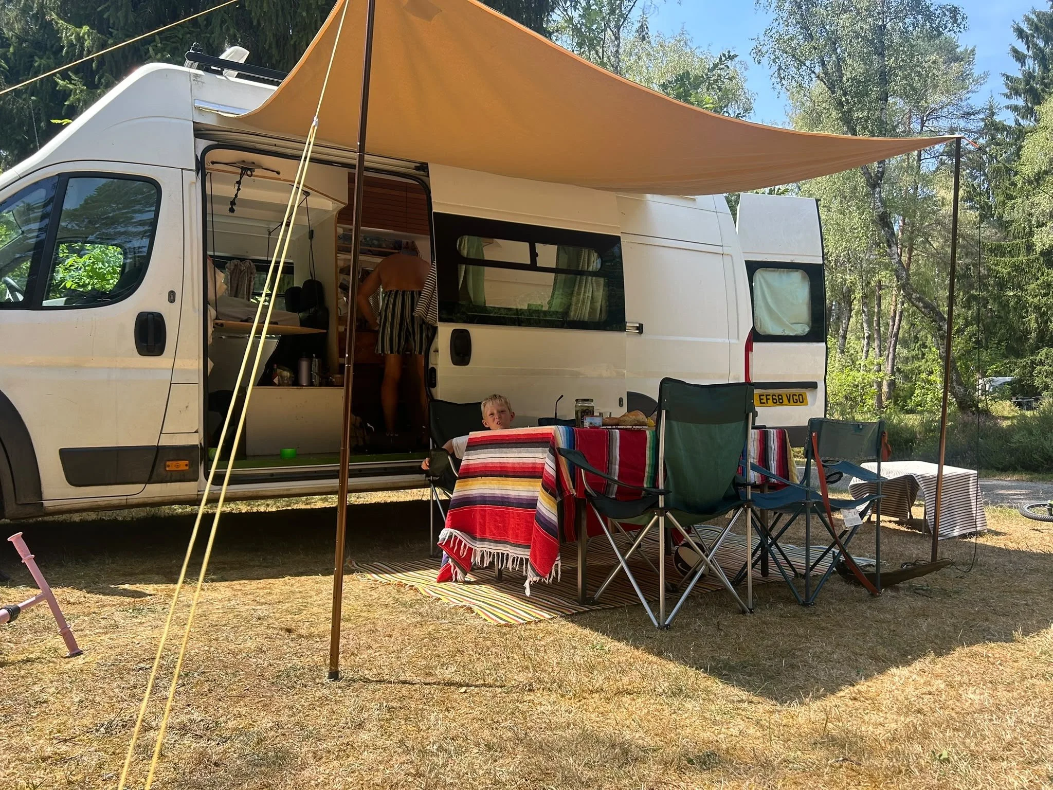 Medium van awning