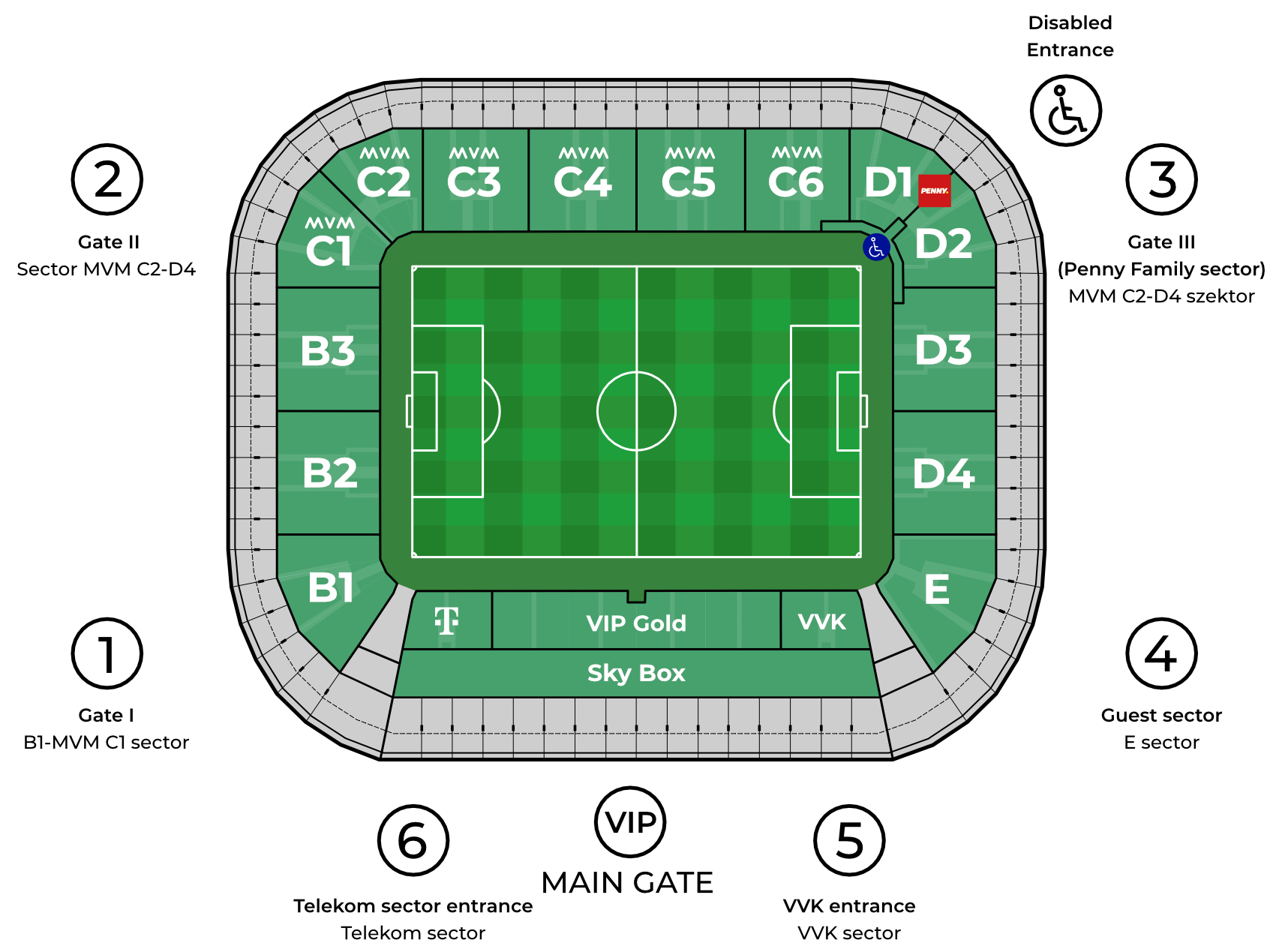 Sports Events 365  Ferencvarosi TC vs KRC Genk, Groupama Arena - 09 Nov  2023