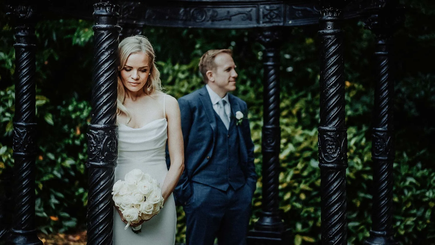 Grainne + Mike wedding at Waterford Castle – wedding videographer & photographer Ireland