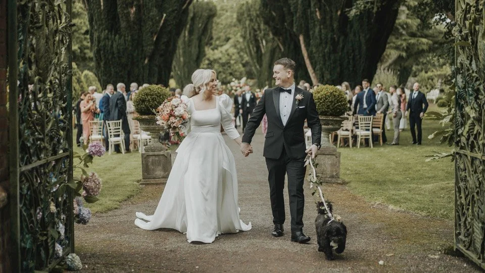 Jen + Ciaran wedding at Tankardstown House, Co. Meath – wedding videographer & photographer Ireland