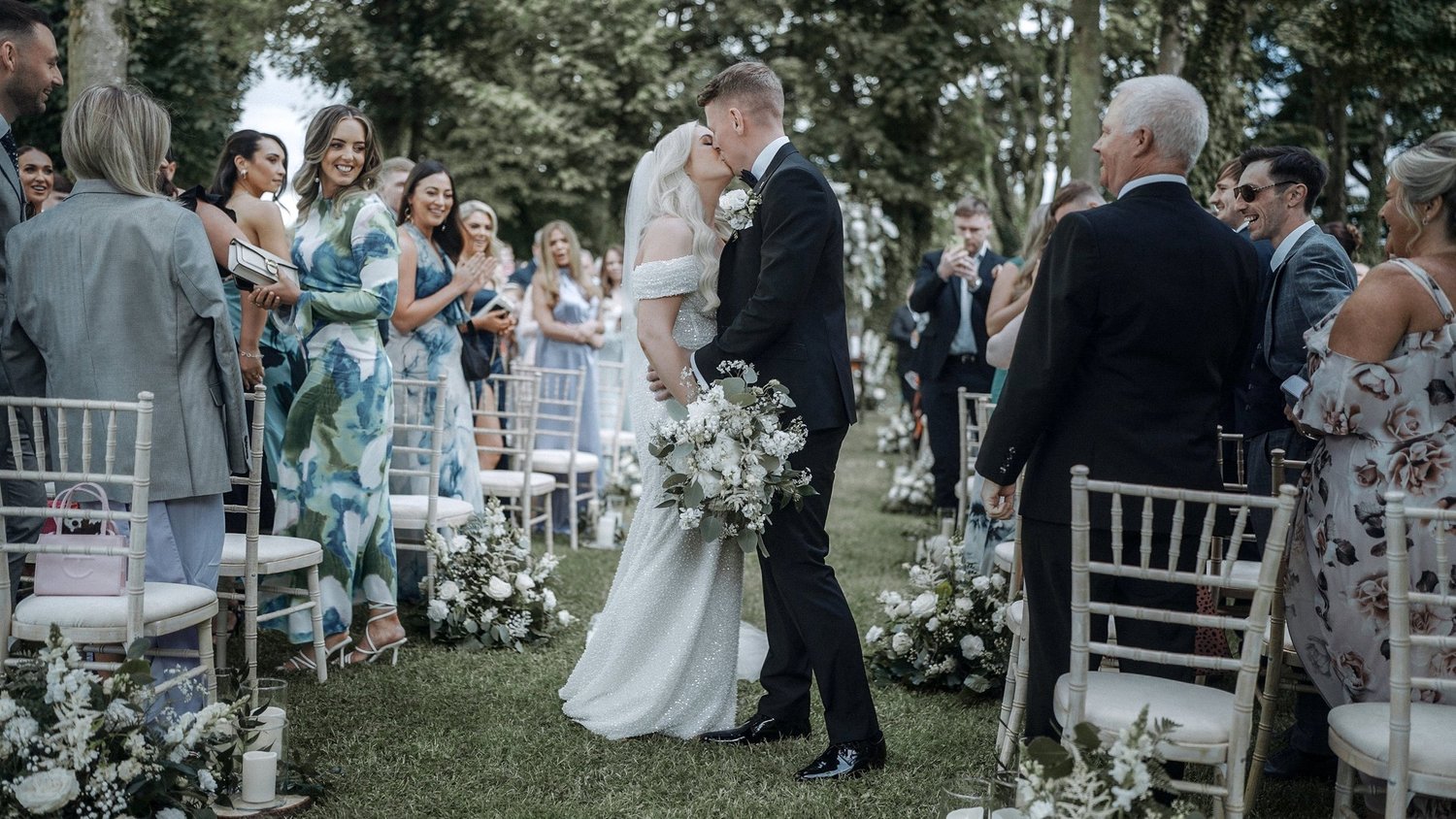 Rachel + Stephen wedding at Clonabreany House, Co. Meath – wedding videographer & photographer Ireland