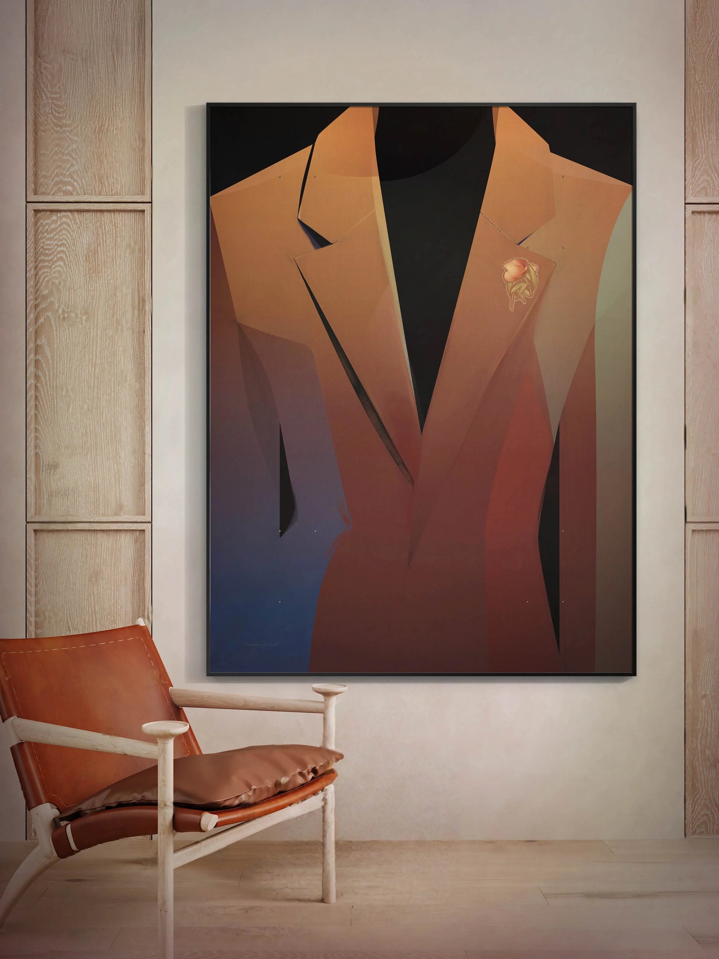 Maria G West Orange Blazer SS Online24.jpg