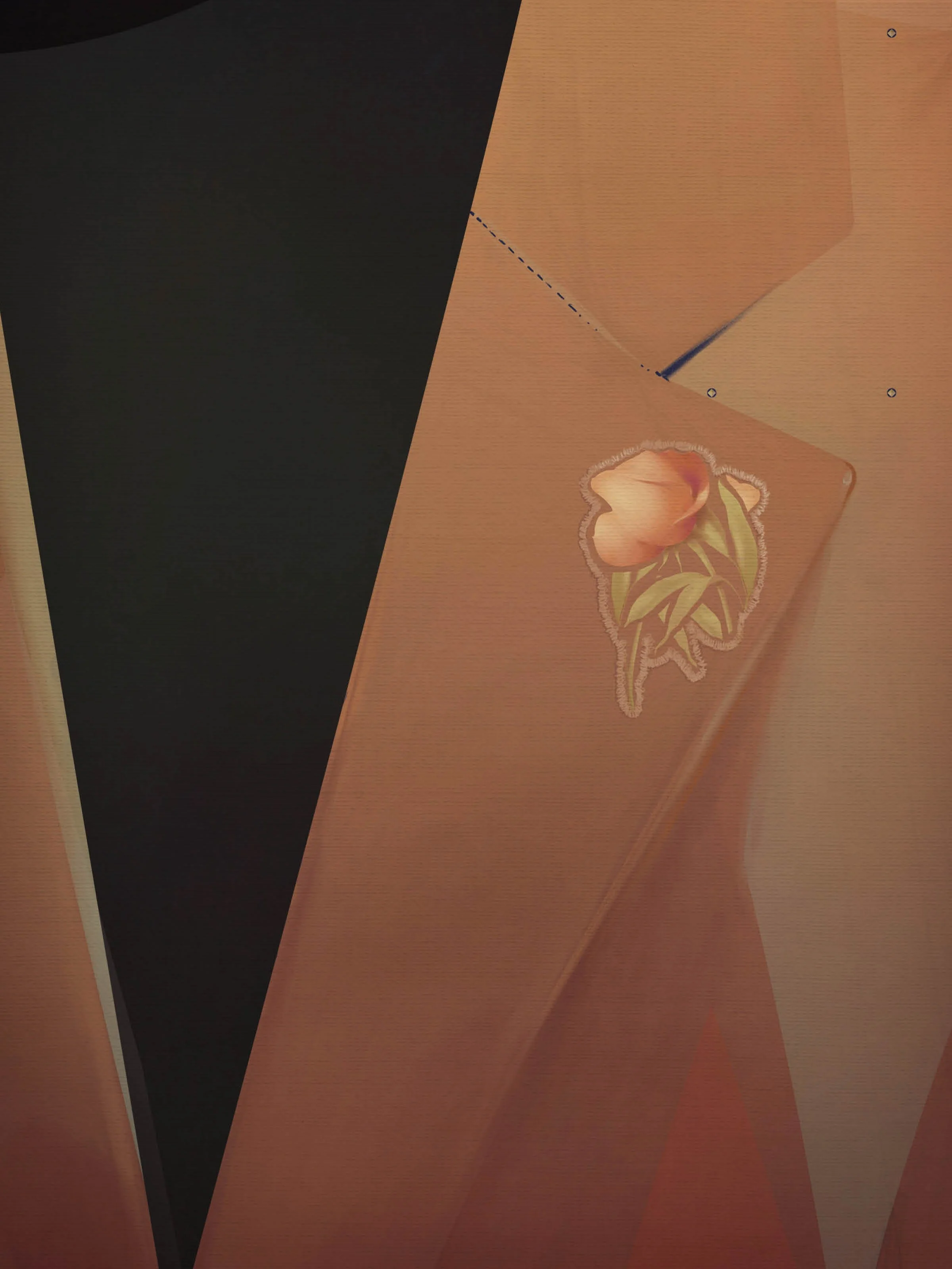 Maria G West Orange Blazer SS Online13.jpg