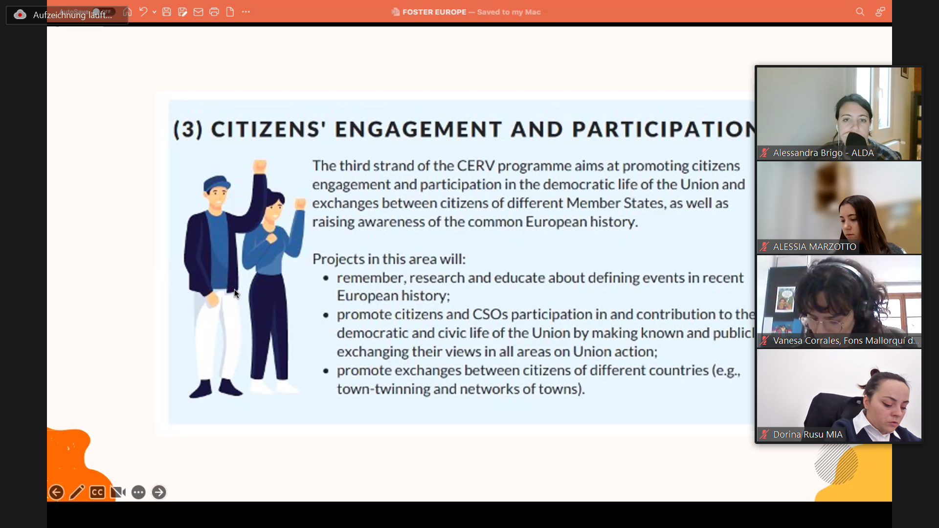 2nd Interactive Training Session on CERV, EU Citizens, Equality, Rights ...