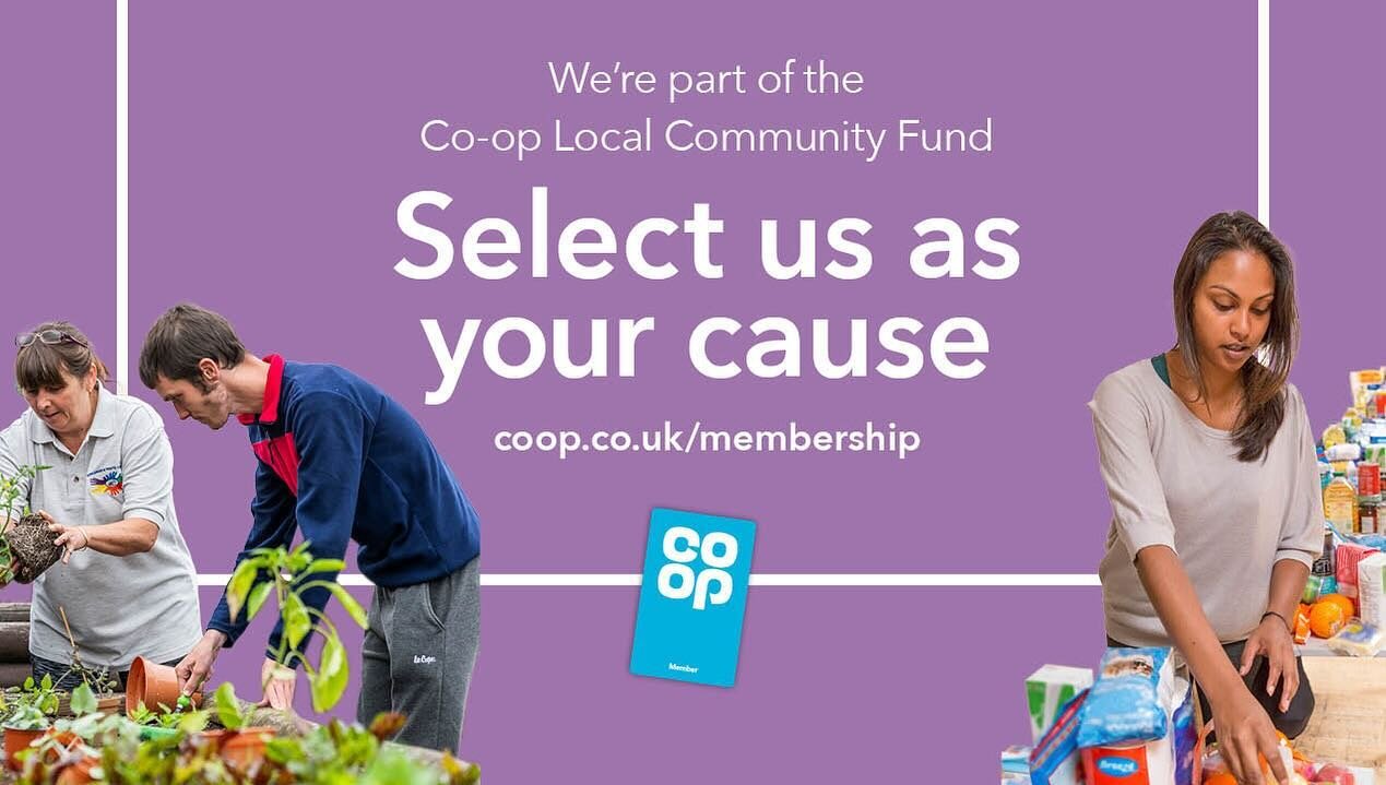 We are so happy to announce that we have been selected as one of the Co-op local causes for another year!
To select us as your local cause, please follow the link below and select us as your local cause. We appreciate all the support that we have had
