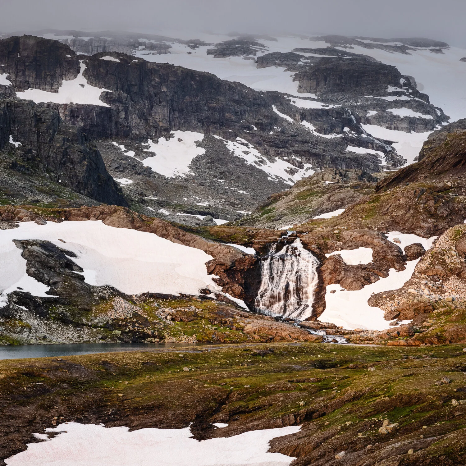 Fosser fra Hellevassfonni