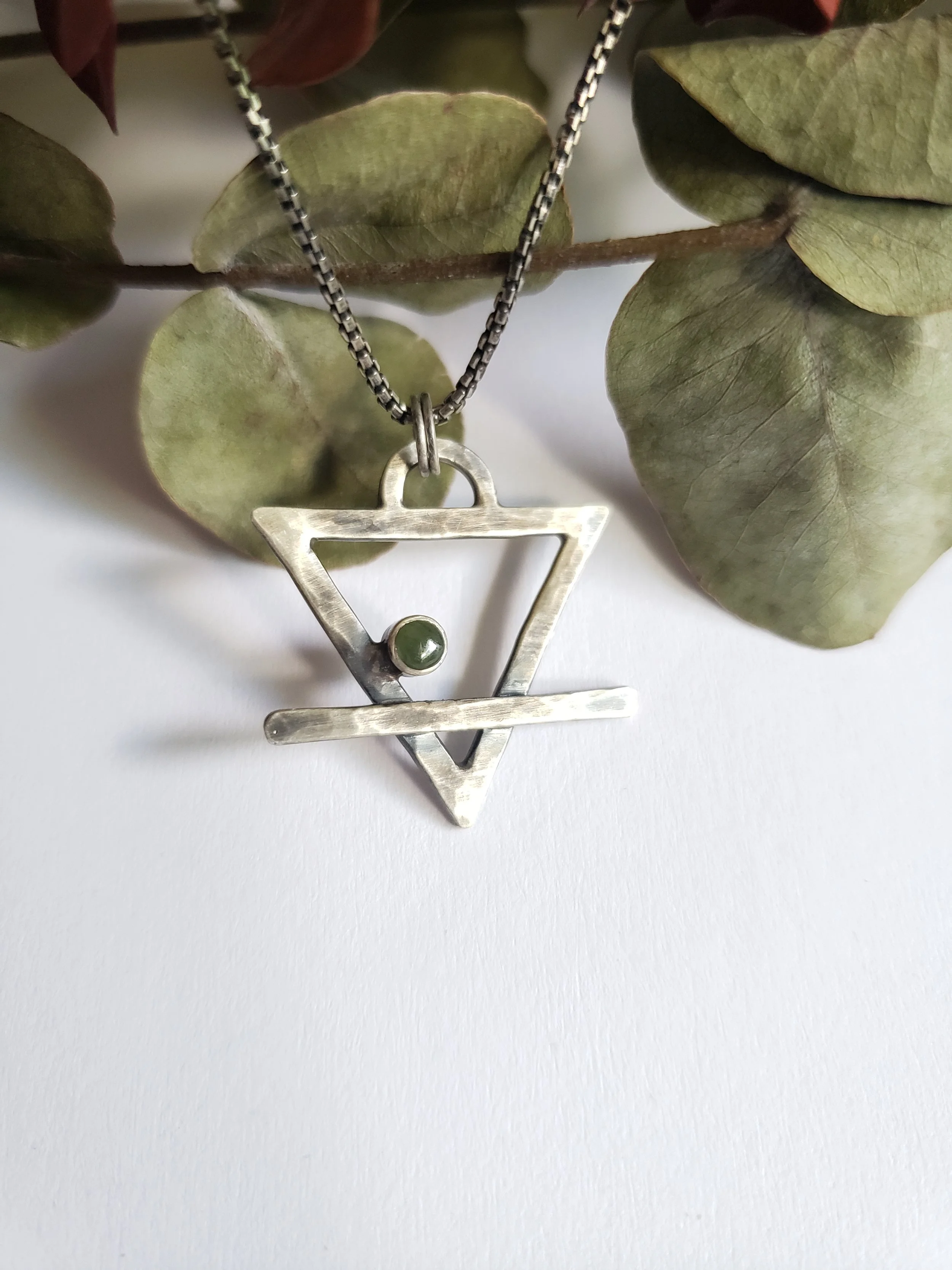 Earth Element Alchemy Necklace (Jade)