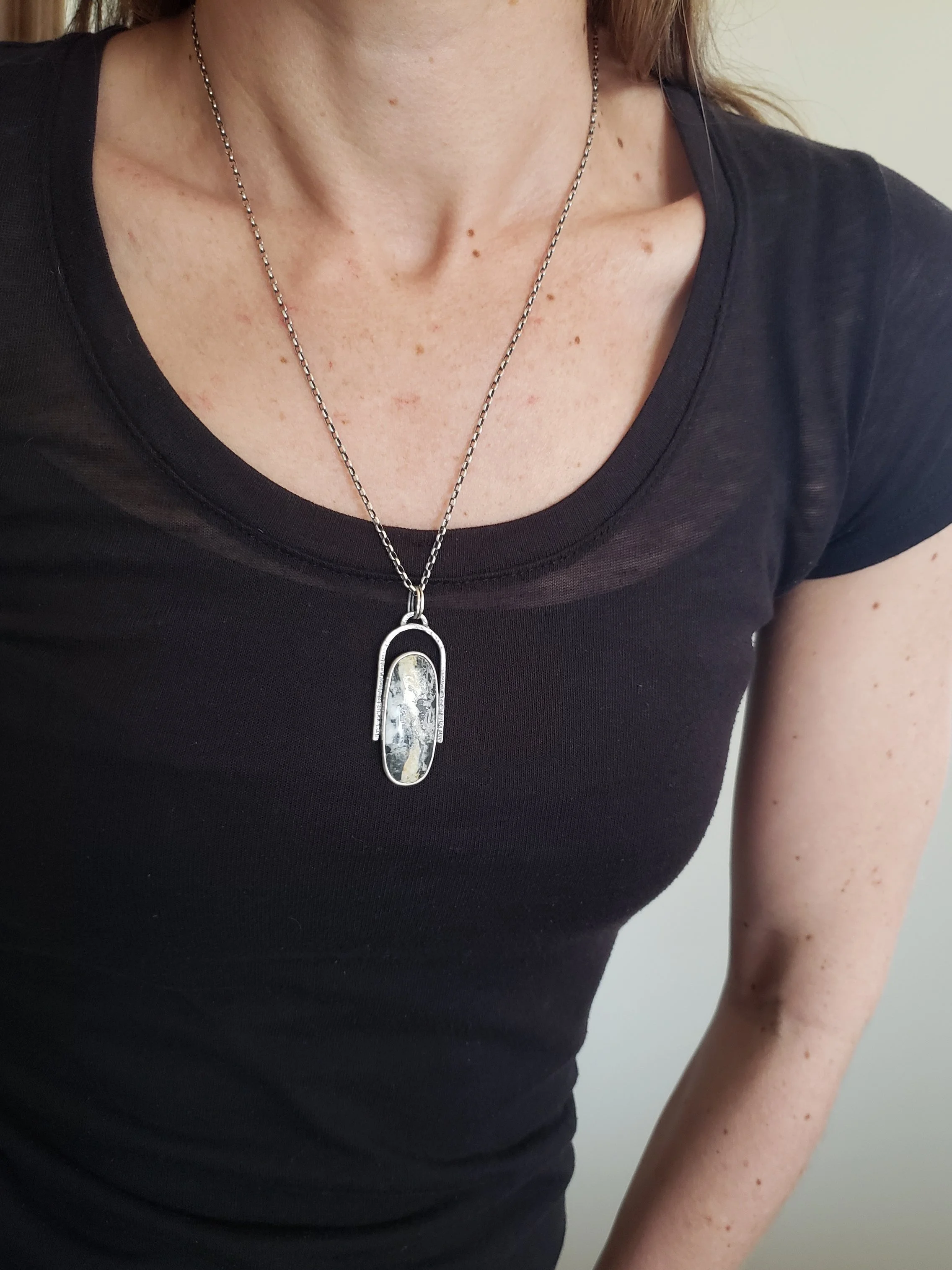 white buffalo necklace