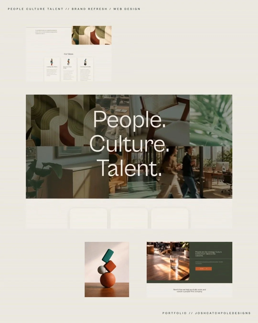 People Culture Talent // Brand Redefine

A recent brand redefine for People Culture Talent, working alongside @uncomplicatedbrands.

Less about reinventing things and more about refining what was already there to bring it to a more suitable level. 

