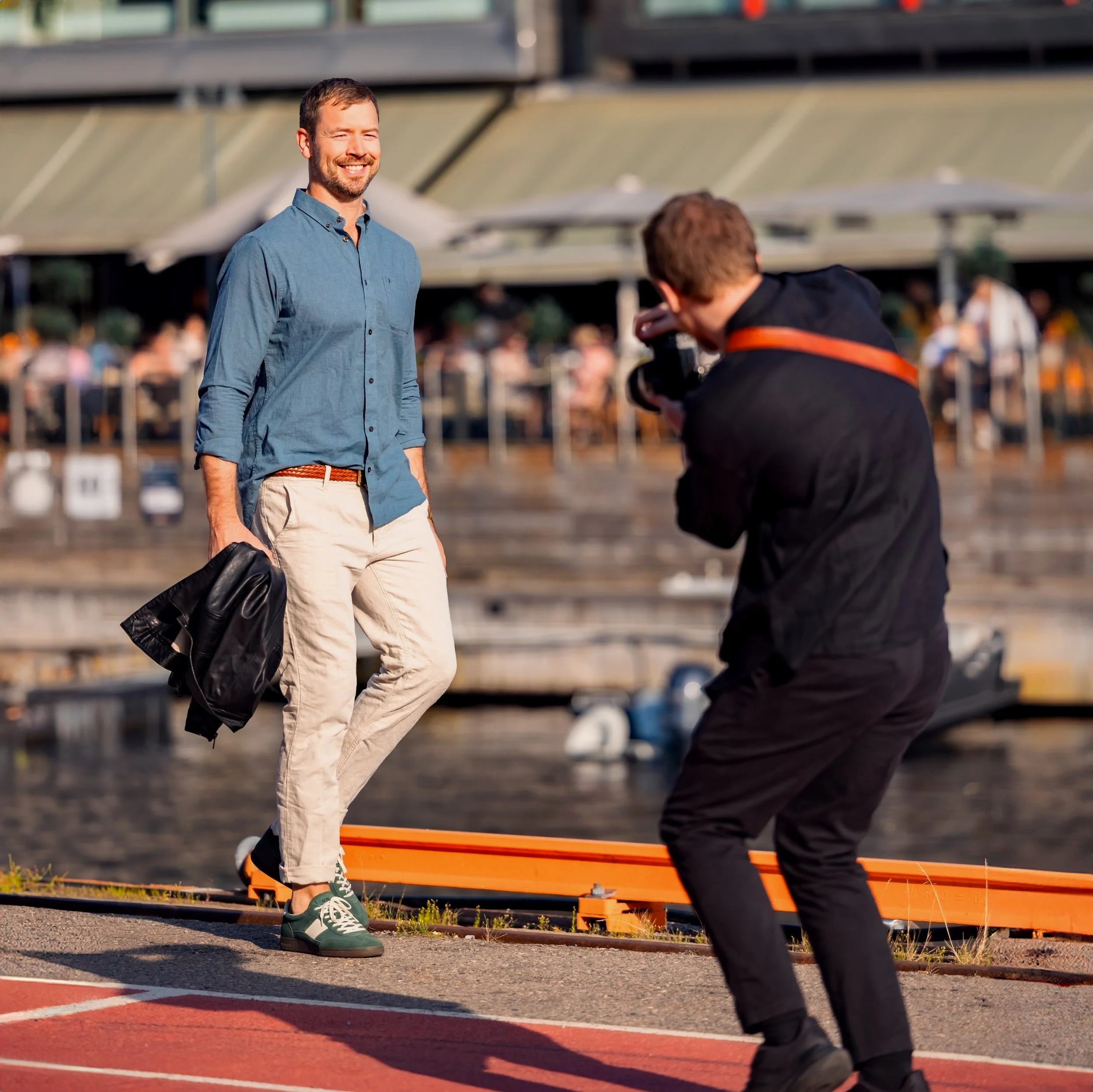 datingfotograf chris med kund