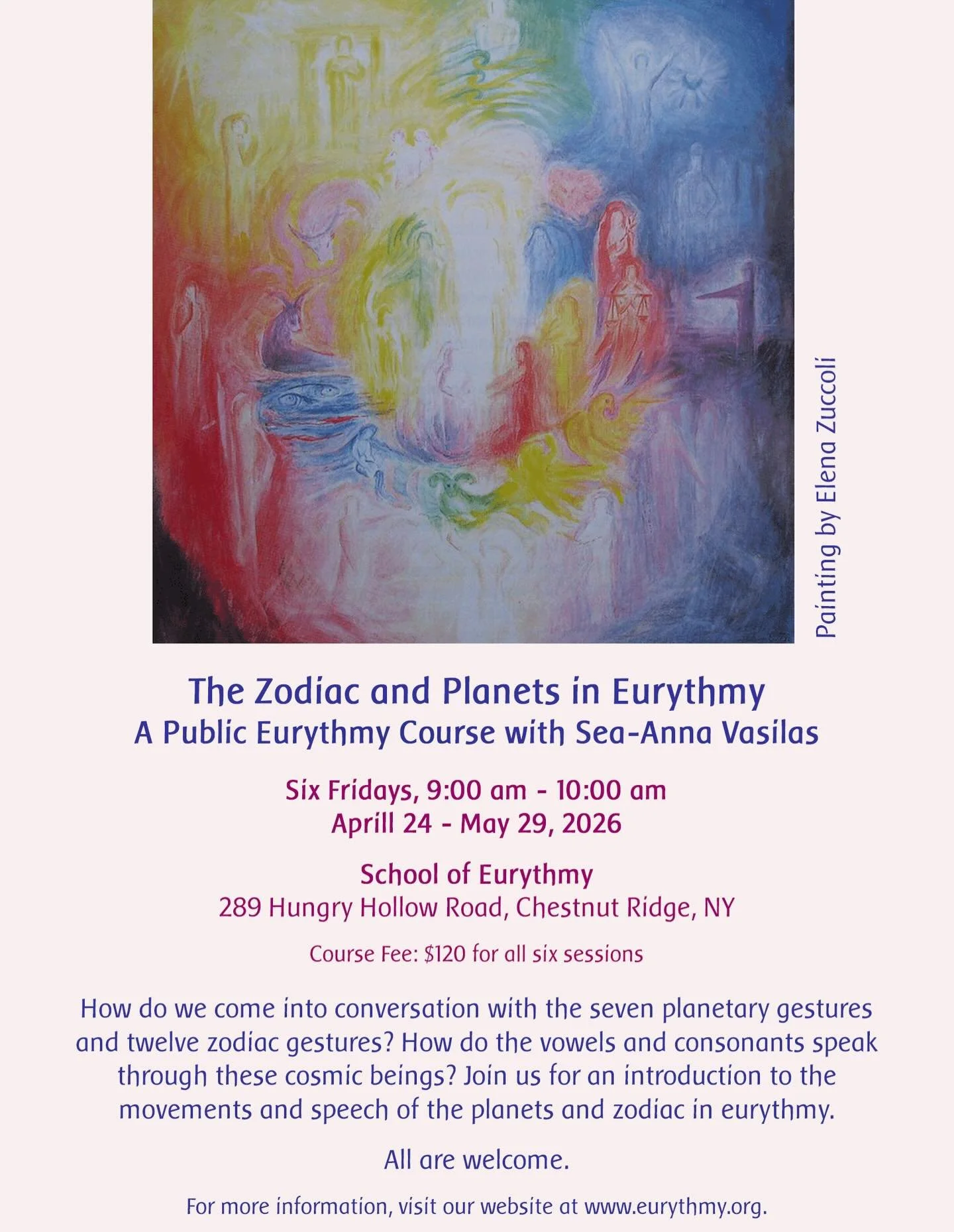 Wonderful and inspiring opportunities are taking place at Eurythmy Spring Valley! 
For more information, visit eurythmy.org
.
.
.
.
.
.
.
#eurythmy#workshop#art#movement#anthroposophy
