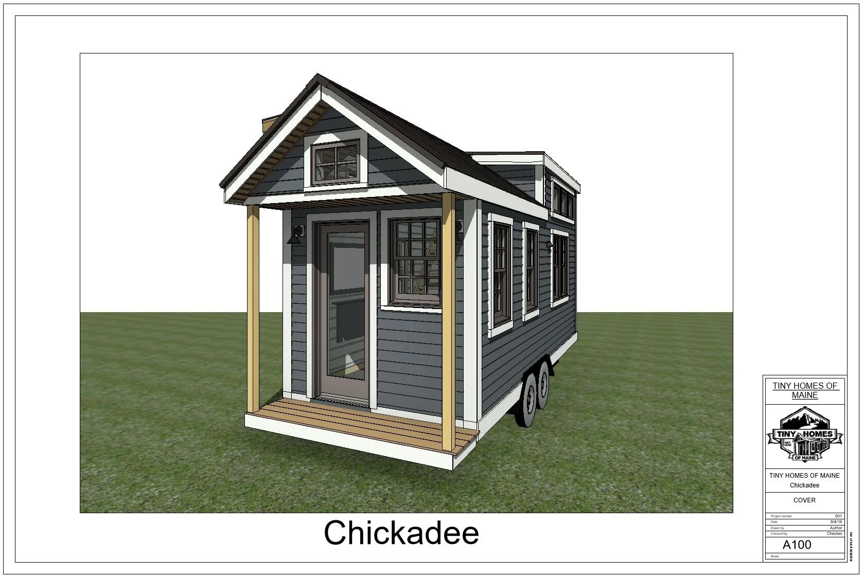 The Chickadee — Tiny Homes of Maine