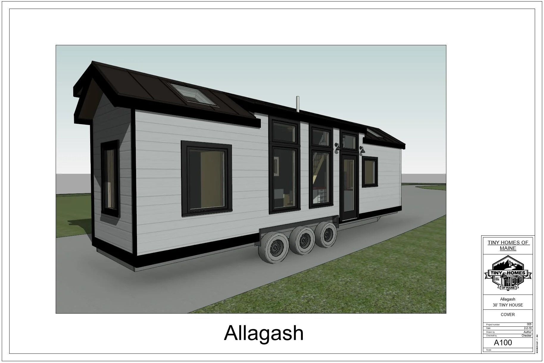 The Allagash — Tiny Homes of Maine