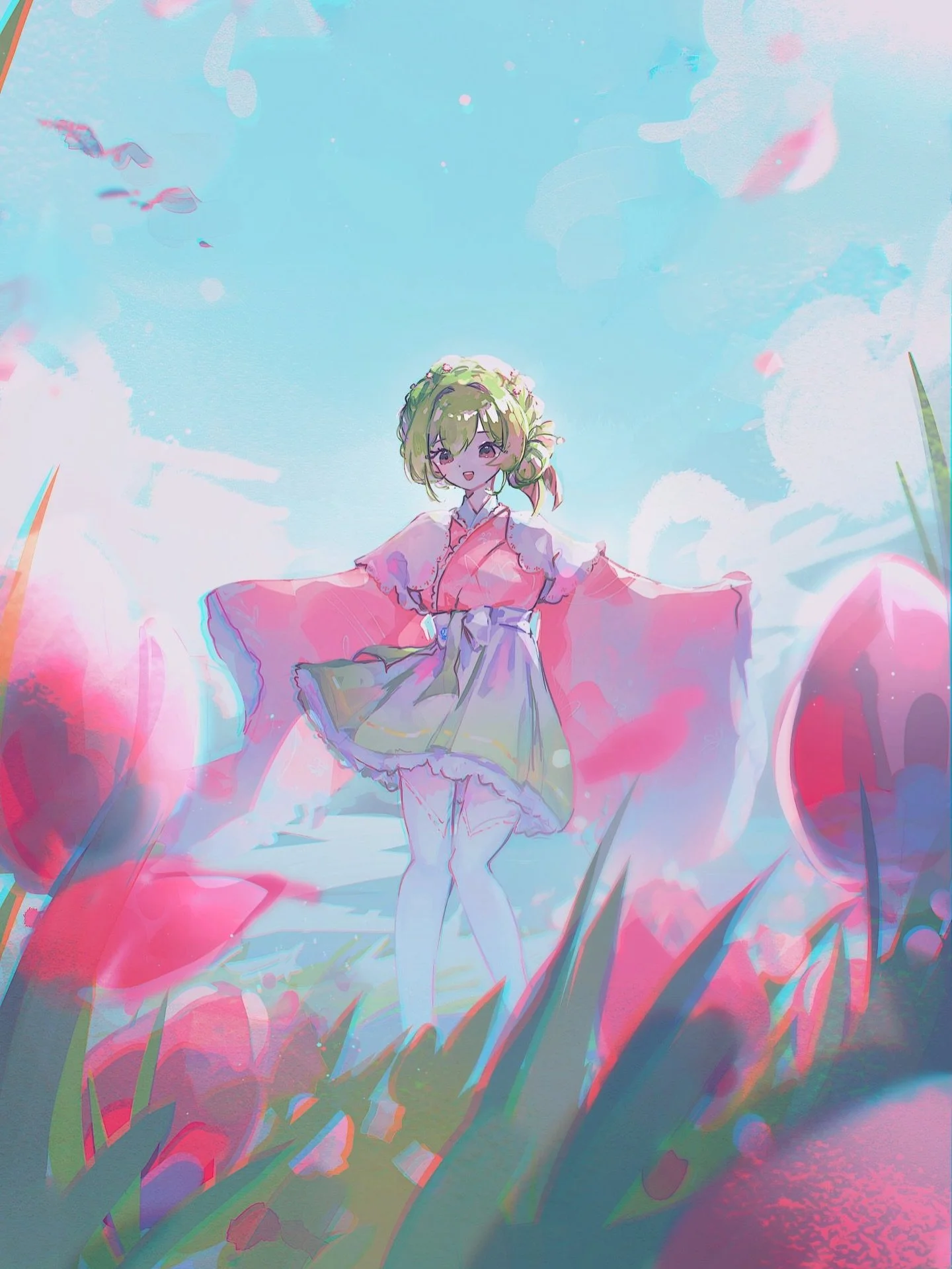 tenshi in the meadow 🌷
