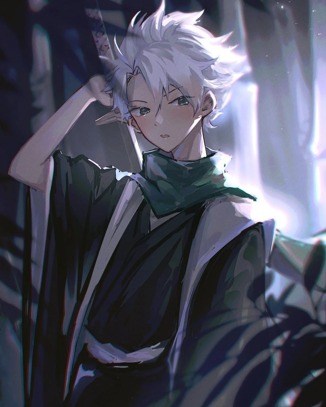something about white haired anime bois ...... 

#bleach #toshirohitsugaya #csp #clipstudiopaint
