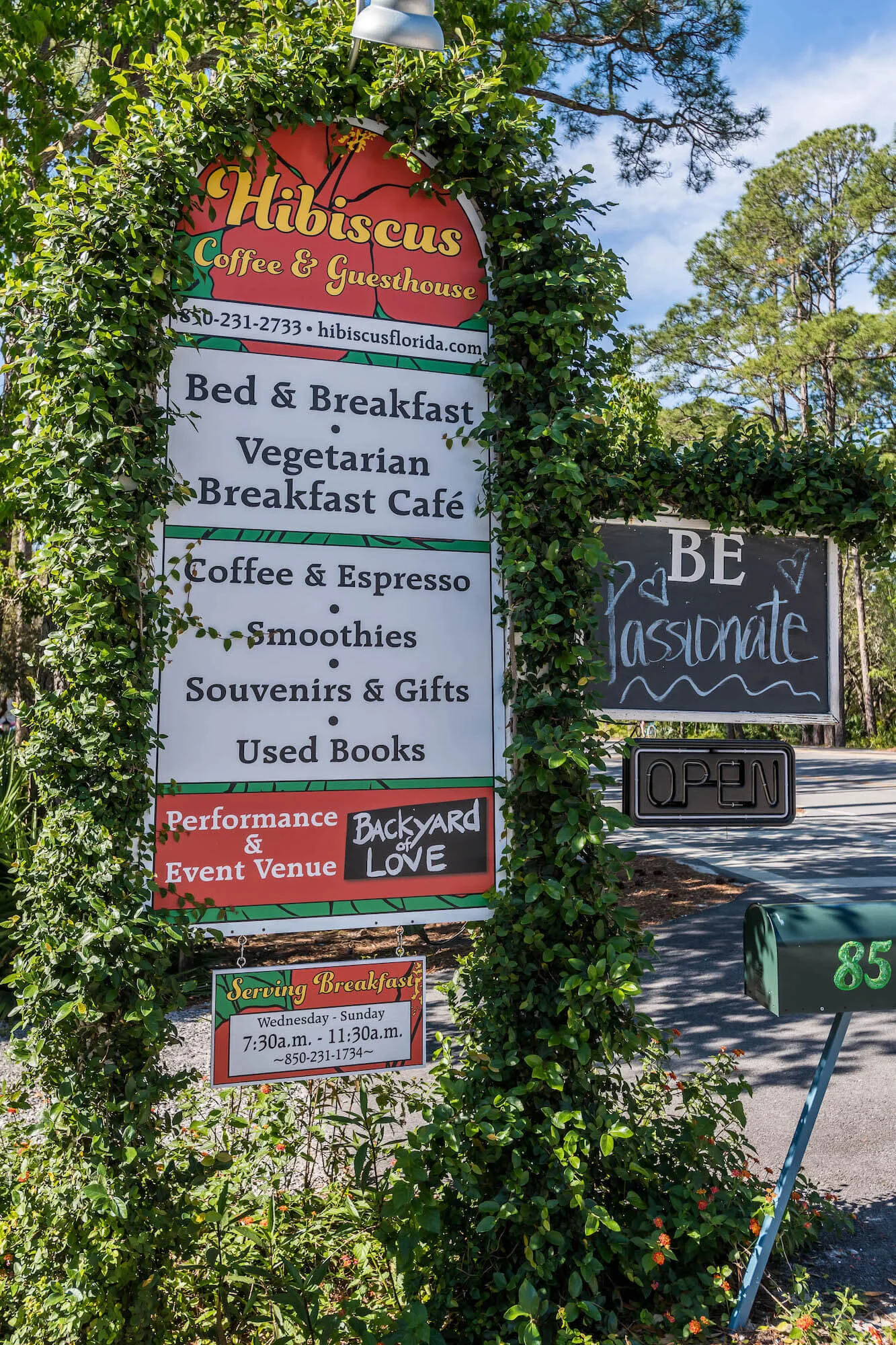 Hibiscus Coffee & Guesthouse | 30A Grayton Beach, FL