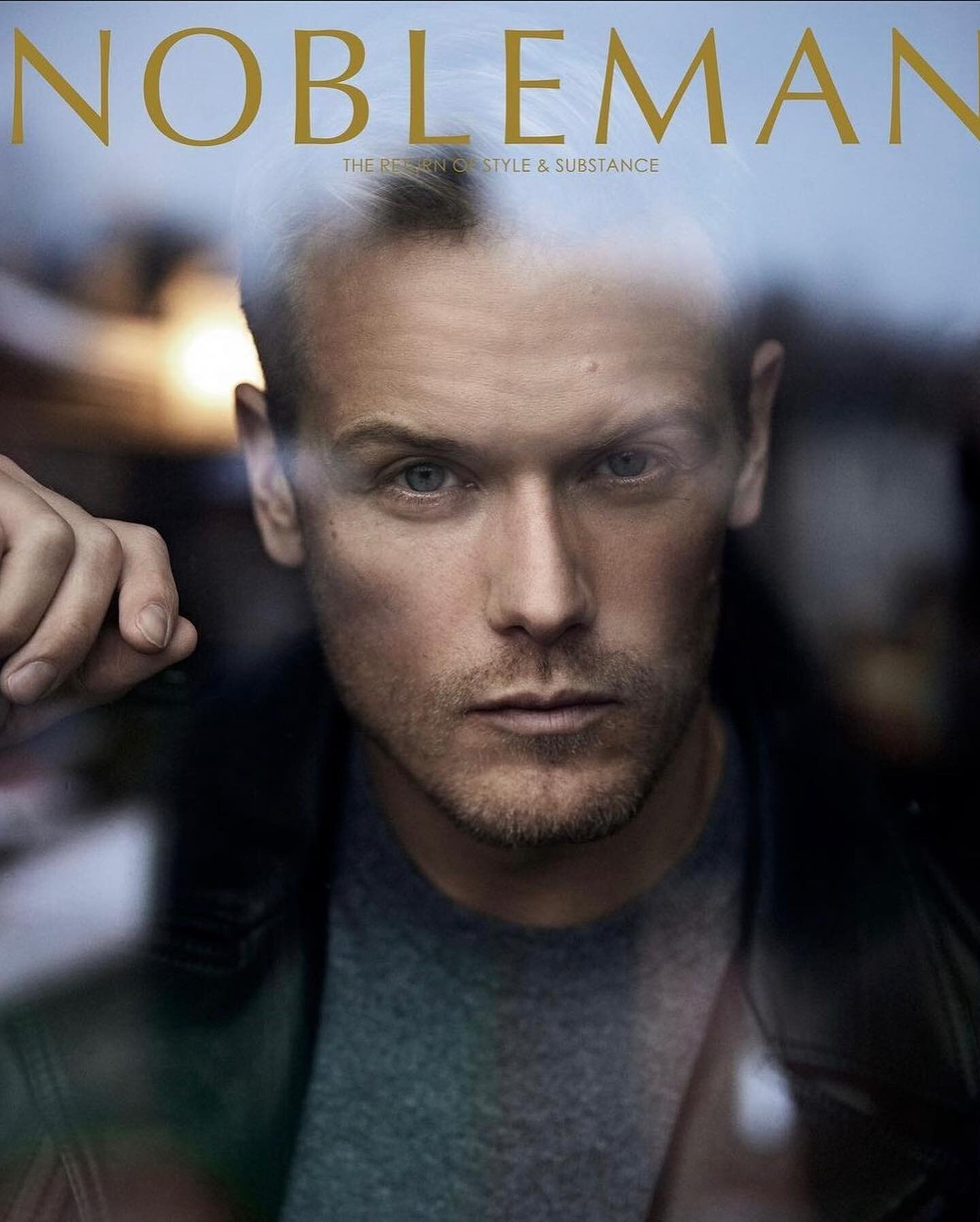 Hi bestie! @samheughan x @nobleman 💥☄️⚡️
📸 @ericmichaelroy 
#groomedxMD 🙆🏻&zwj;♀️