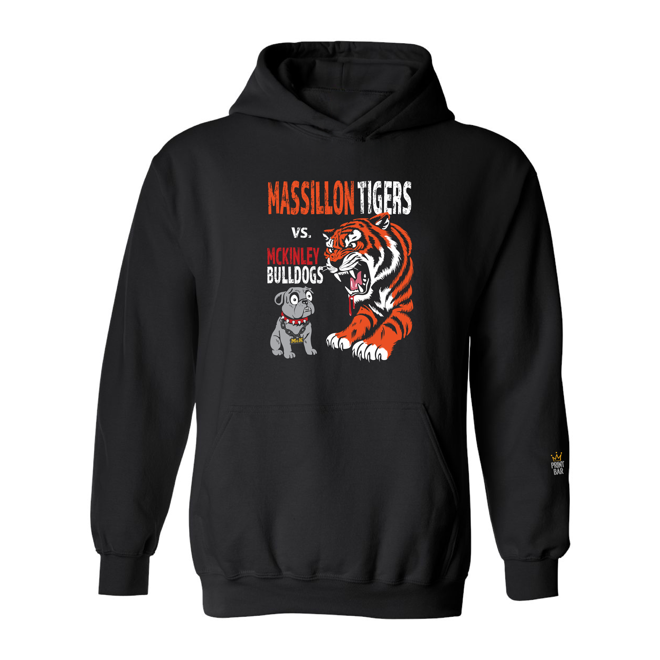 Tigers vs. Bulldogs Hoodie