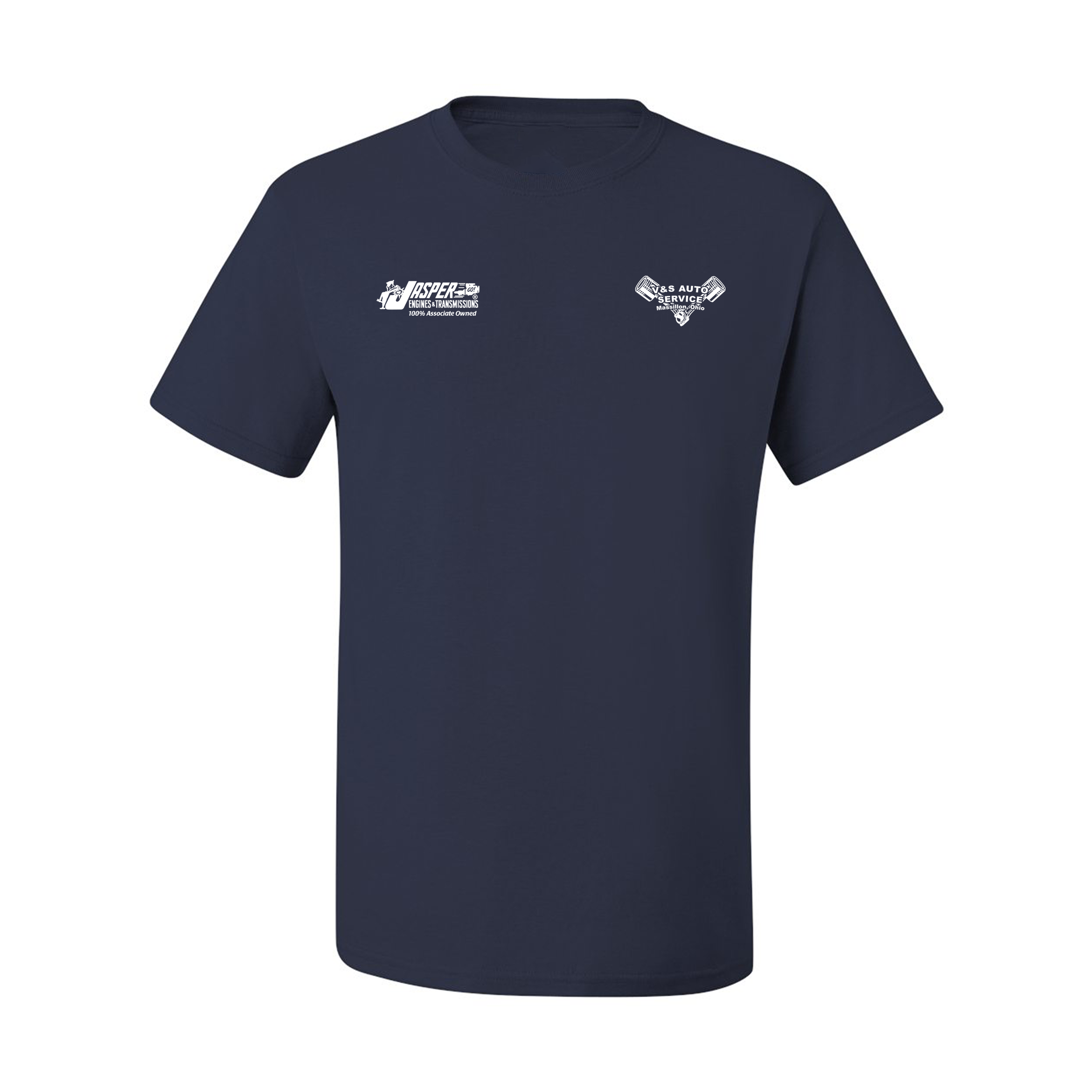 V & S NAVY T-SHIRT