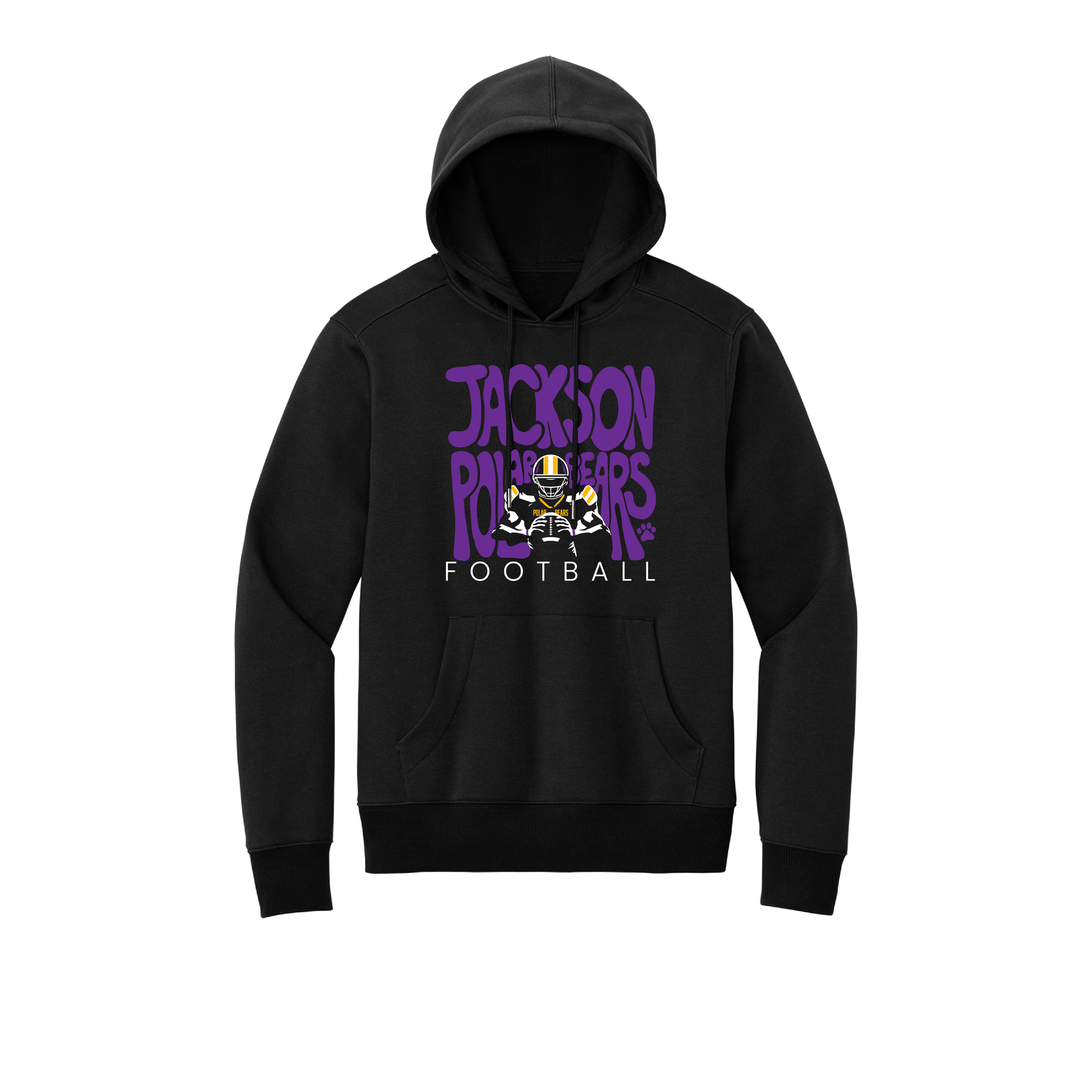 Jackson Polar Bears Football Hoodie
