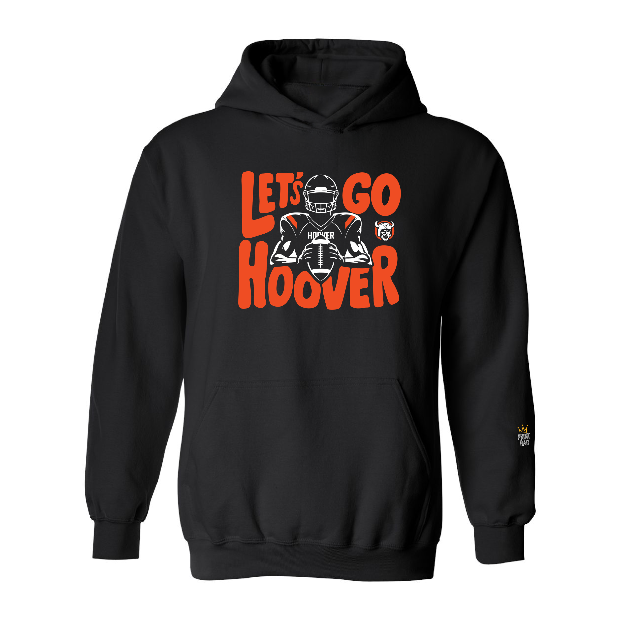 Hoover Vikings Football Hoodie