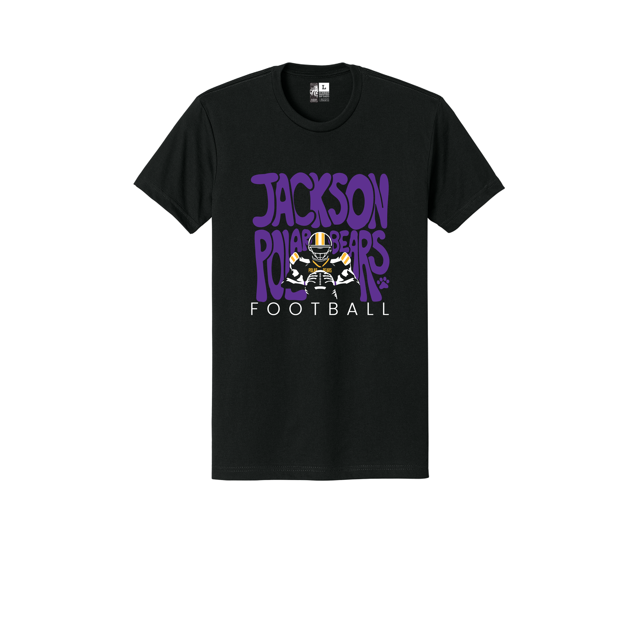 Jackson Polar Bears Football T-Shirt