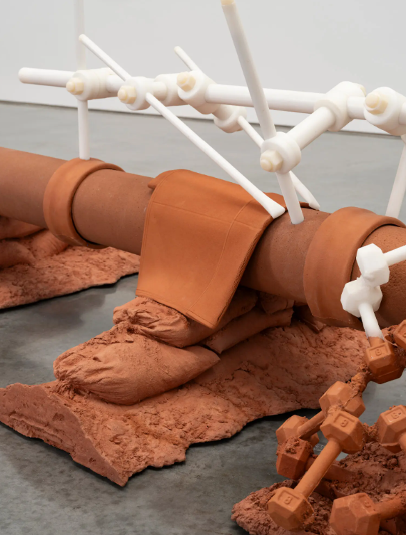 Matthew Barney sculpture molds
 Arts, Events, SLA,  resin, 3D printing, Material testing 