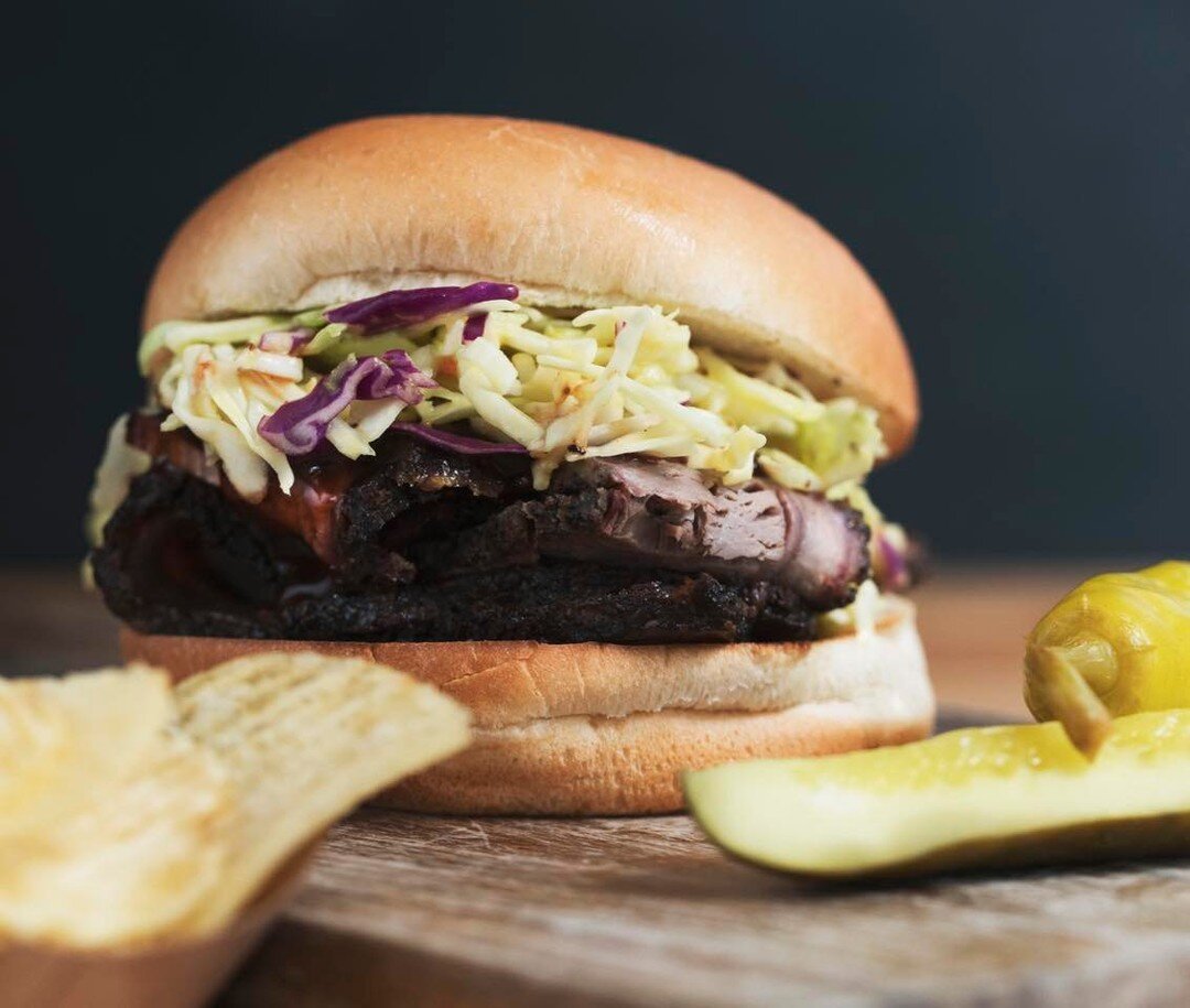 A classic - our BBQ on a Bun with our Texas Beef Brisket, which took the title of our second best, top-selling sandwich in 2021!

Ask one of our Blue Haze Barbecrew members to &ldquo;double the meat&rdquo; on this bad boy the next time you visit!

It