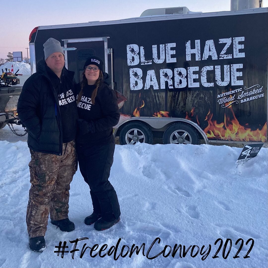 Just a few photos and video from yesterday&rsquo;s #FreedomConvoy2022! What a day it was! 🙌🏼 

It was a busy two days preparing for this very spontaneously planned day (on our part). With pulling the food truck out of the snow and finishing some qu