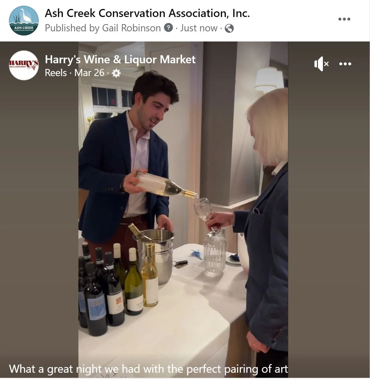 Blue Heron Wine Tasting &amp; Art Auction