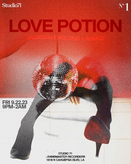 LOVE POTION W/ JACKSON ENGLUND