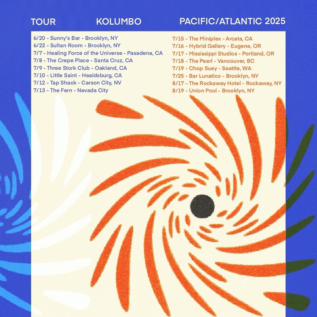 Hey evrybody,

Chiming in to announce some summer tour dates along the west coast + nyc zones

6/15 Rockaway Beach, NY @connollysbar (2 sets)
6/20 Brooklyn, NY @sunnysbarofficial (2 sets)
6/22 Brooklyn, NY @thesultanroom opening for @_yuma_abe 
7/7 P