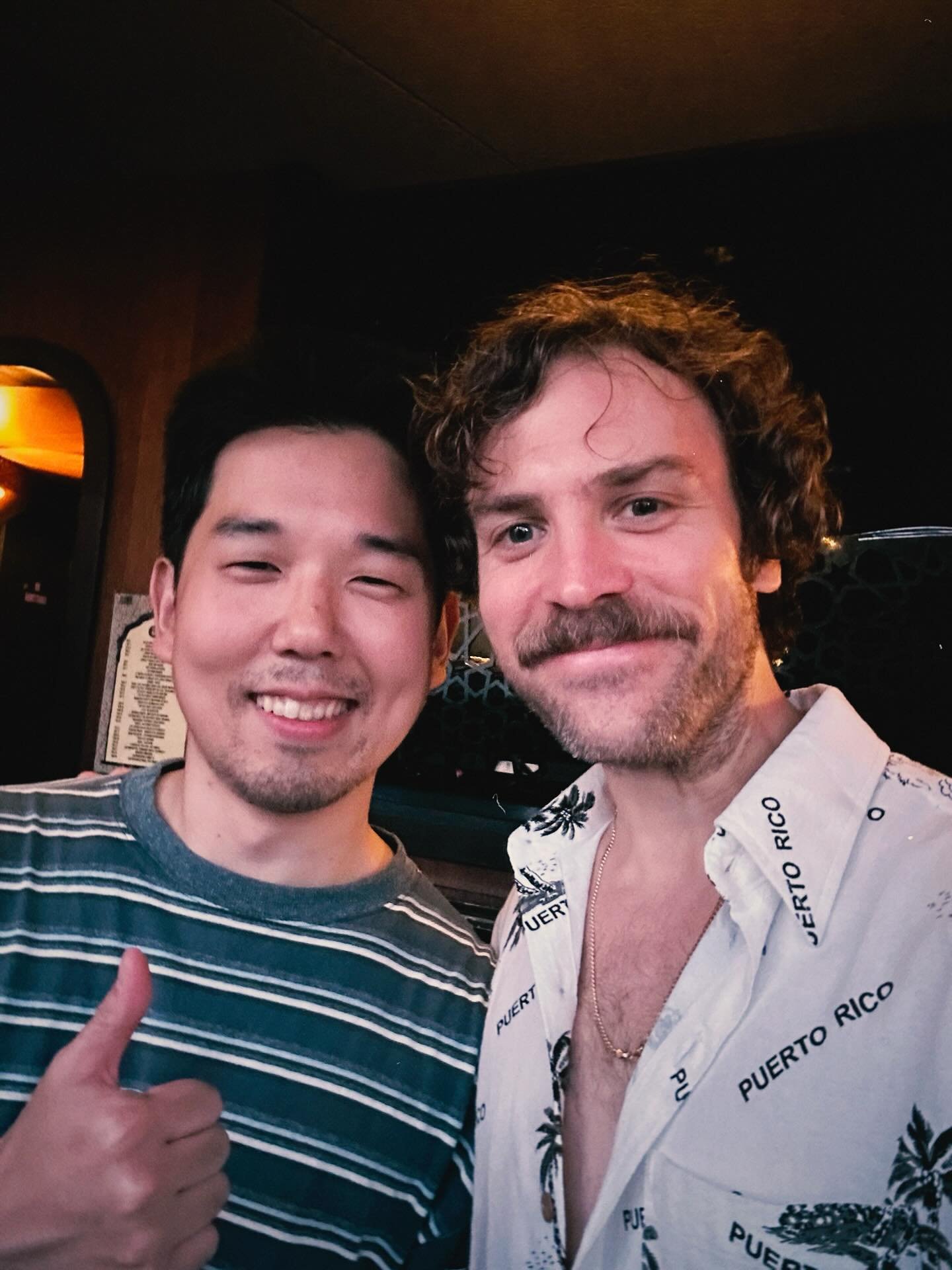 Last night at sultan room with @_yuma_abe An honor to join the bill will this star 💫 🍥🎸