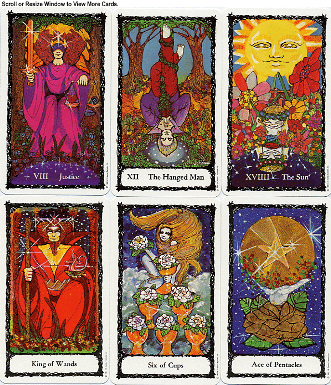 トランプ Sacred Are Tarot The Sacred Rose Tarot — Love Spell