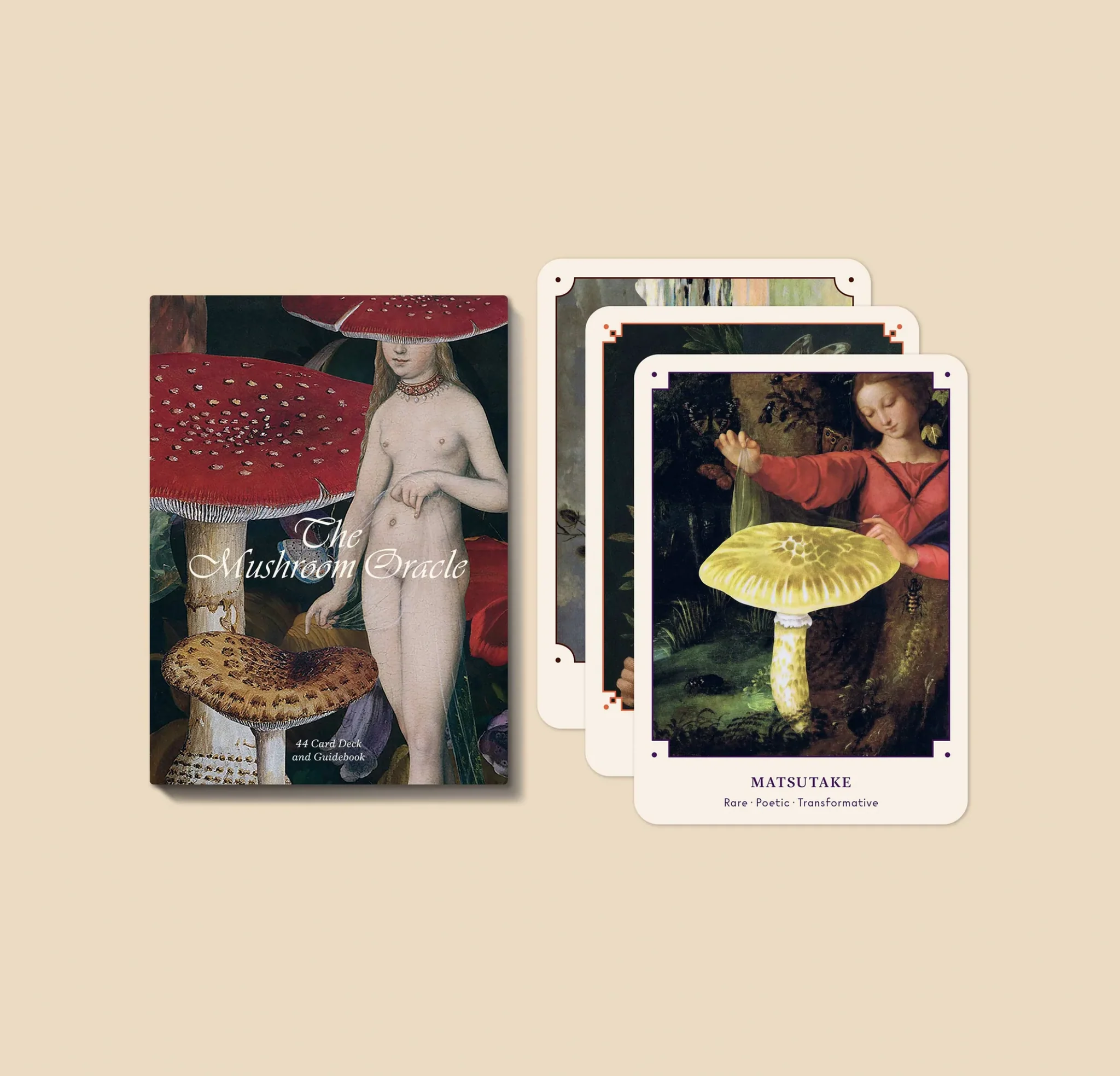 The Mushroom Oracle: 44 Card Deck and Guidebook
