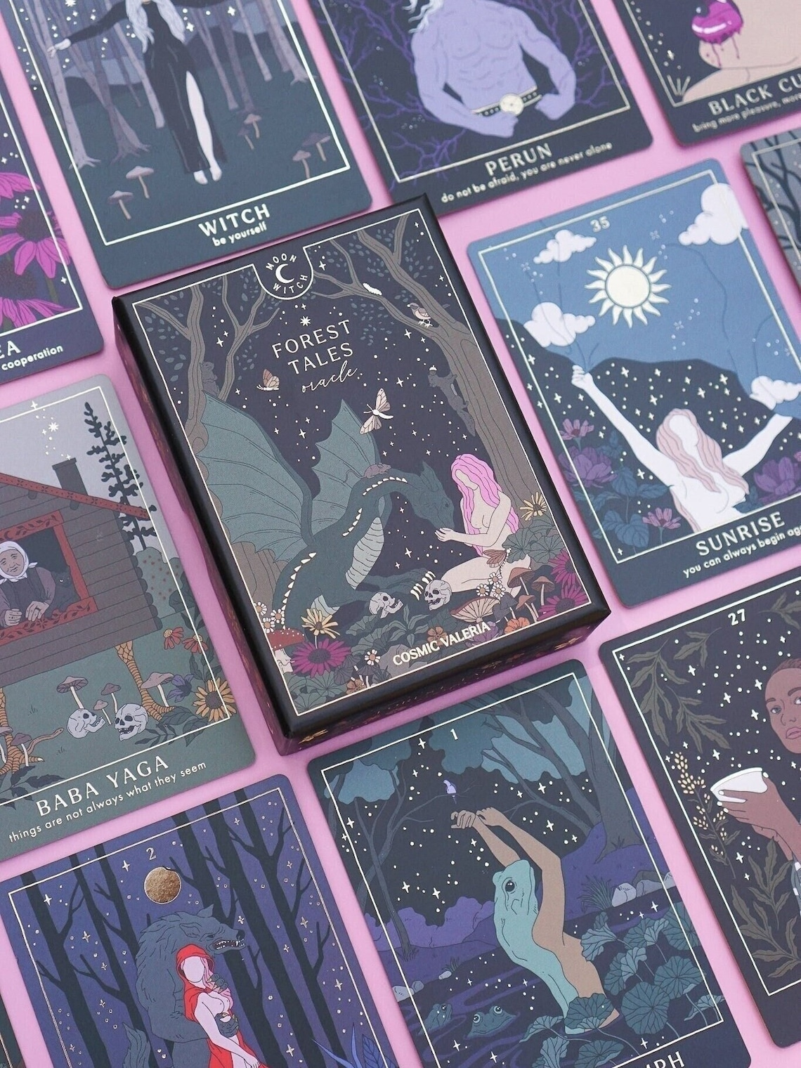 Forest Tales Oracle deck - Moon Witch series