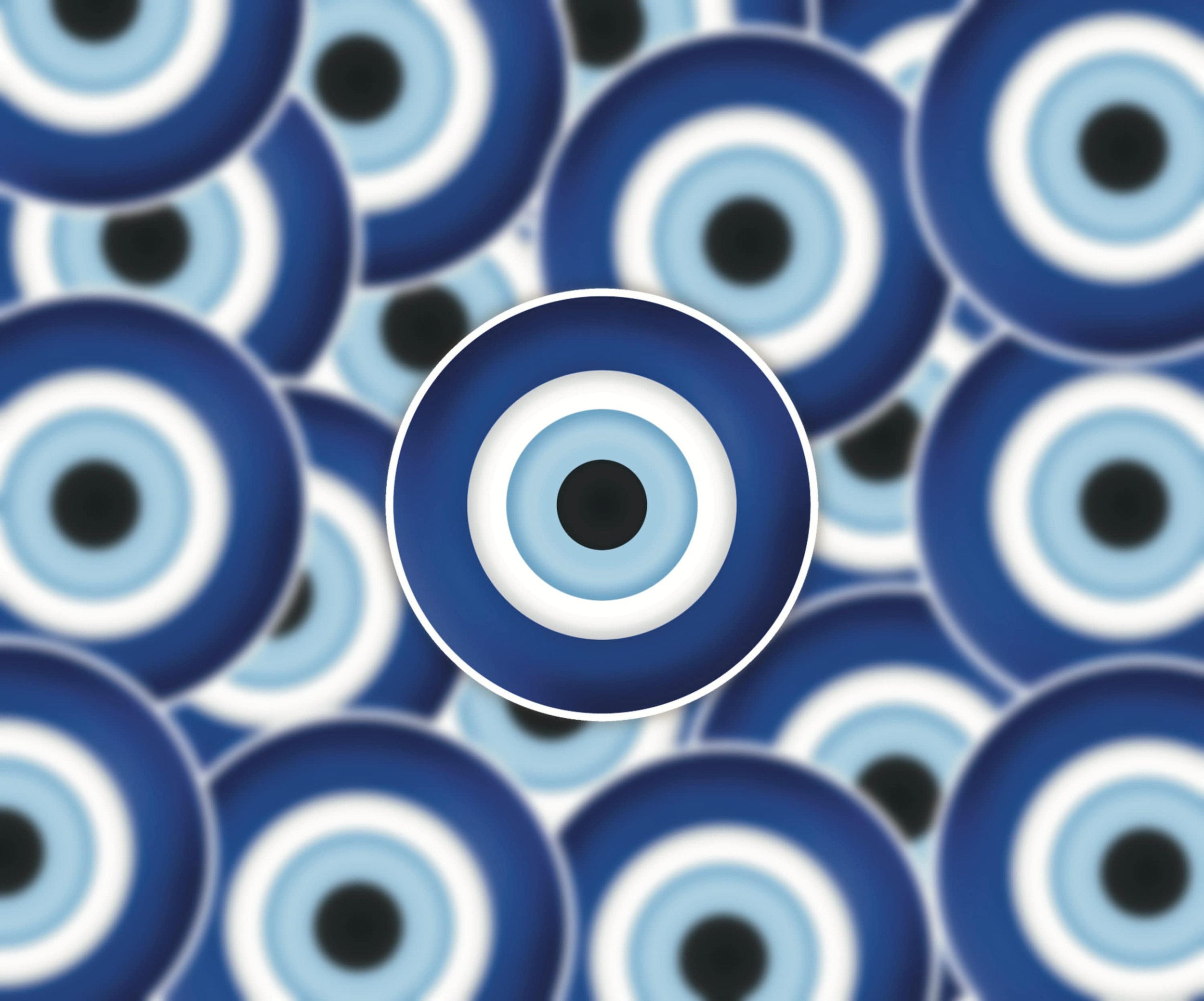 Evil Eye Sticker Waterproof Vinyl Sticker
