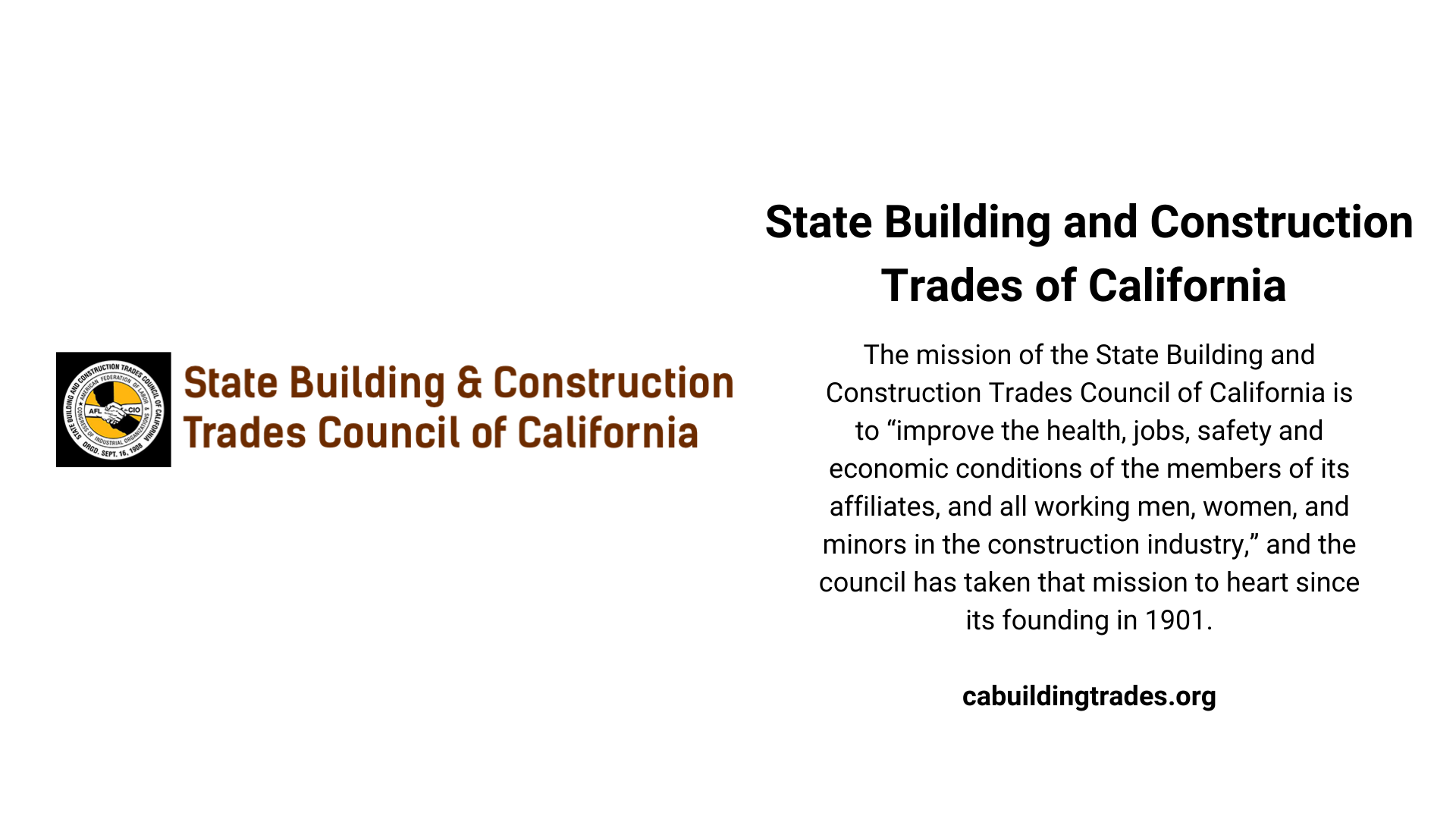 State Building and Construction Trades Council of California