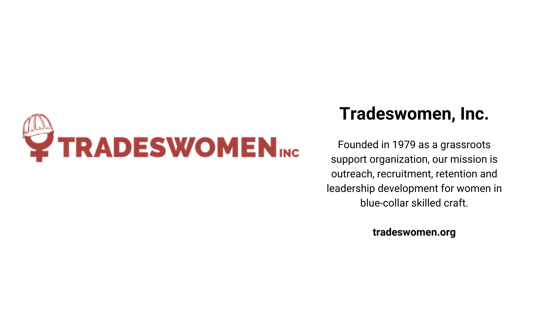Tradeswomen Inc.
